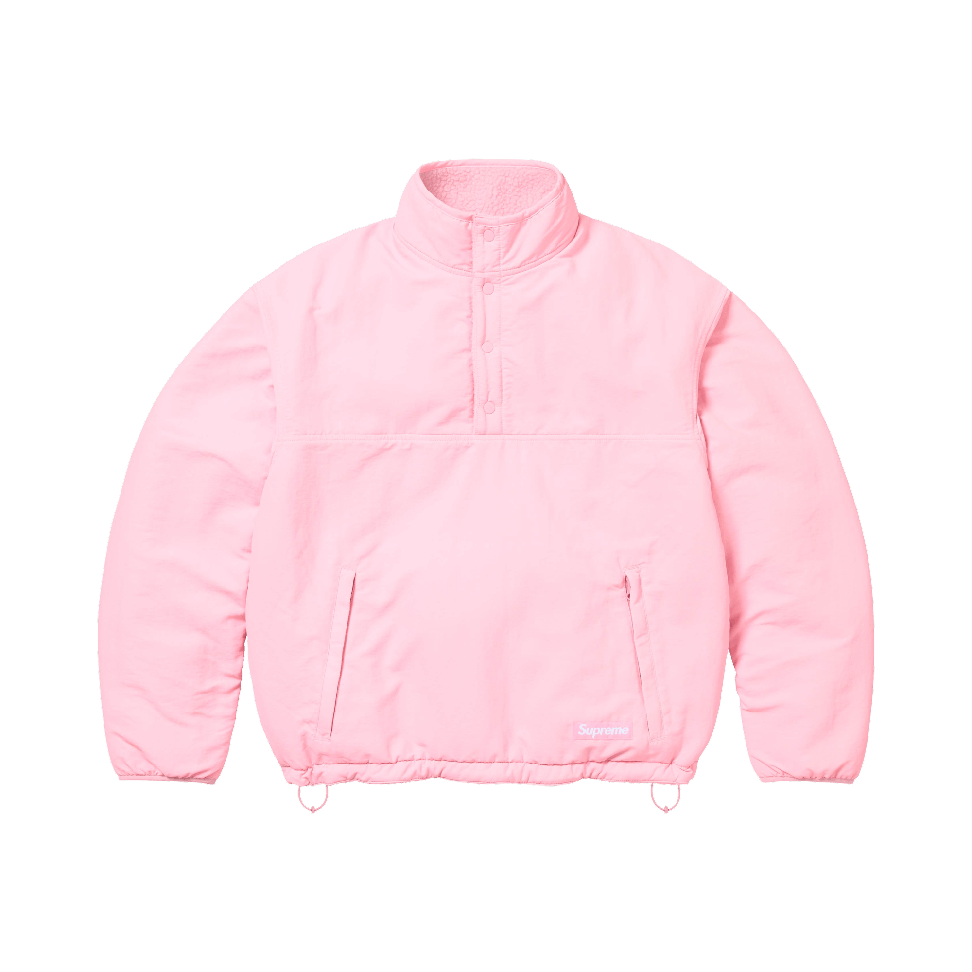 Supreme Polartec Shearling Reversible Pullover 'Pink'