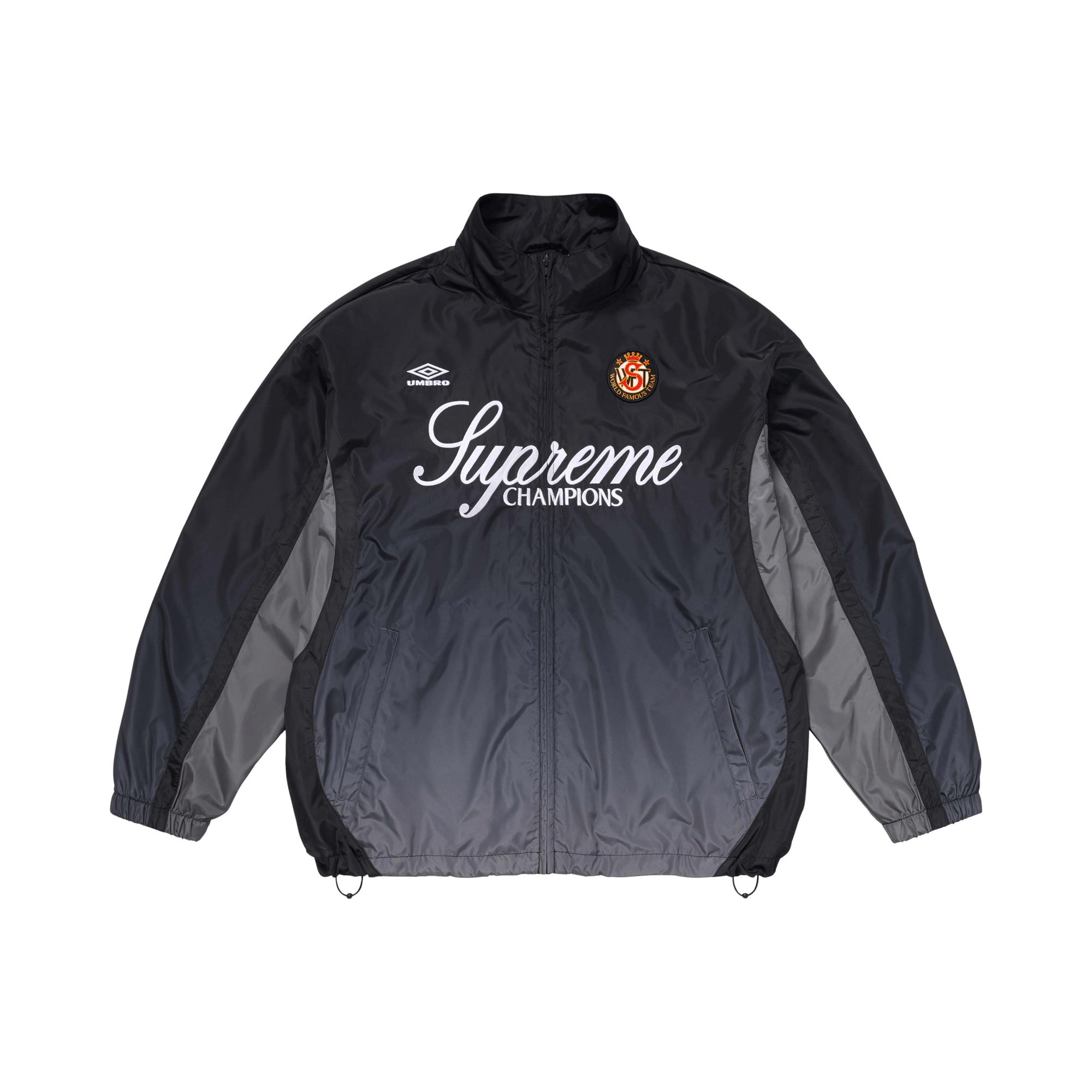 Buy Supreme Contrast Zip Track Jacket 'Navy' - SS25J41 NAVY