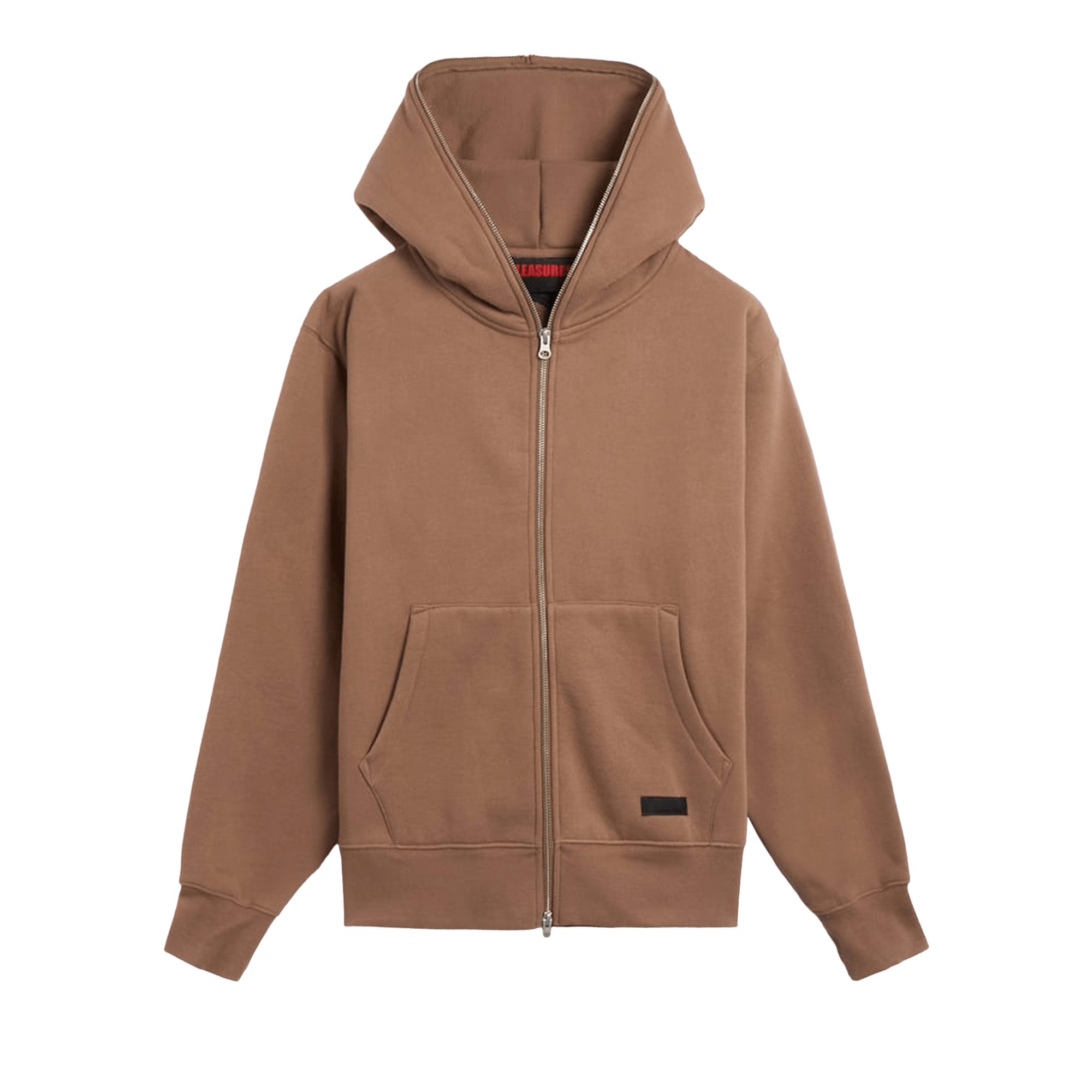 Pleasures Dragon Zip Hoodie 'Brown'