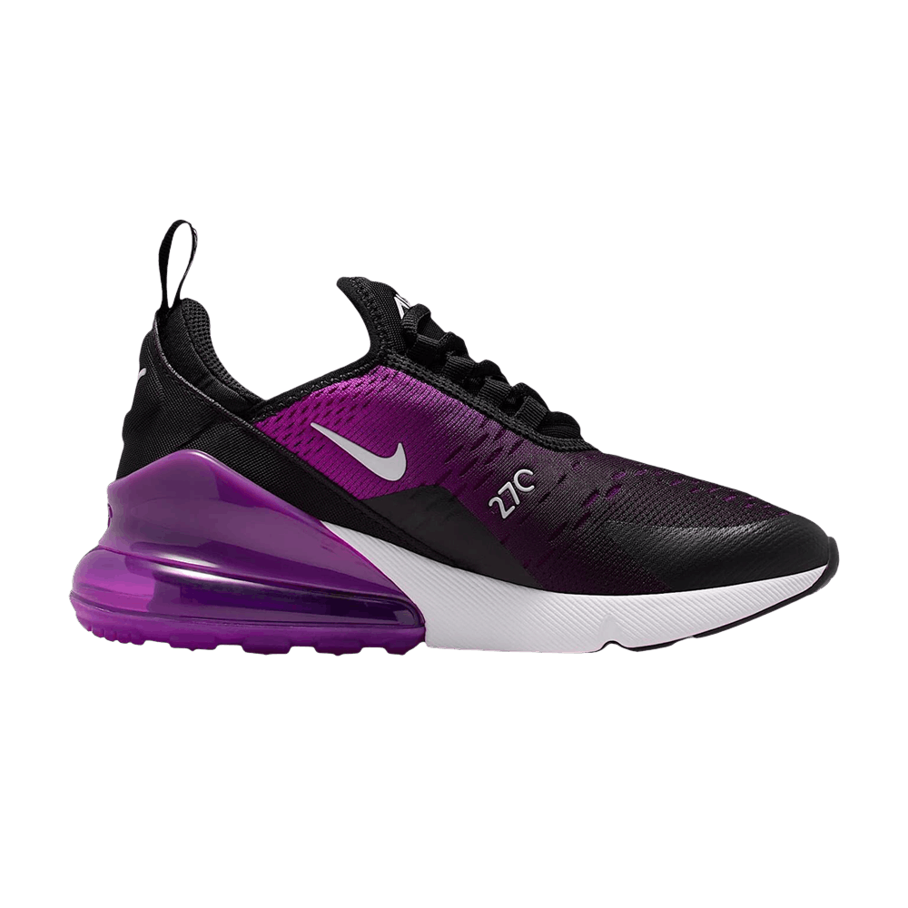 Nike Air Max 270 GS 'Black Vivid Purple'