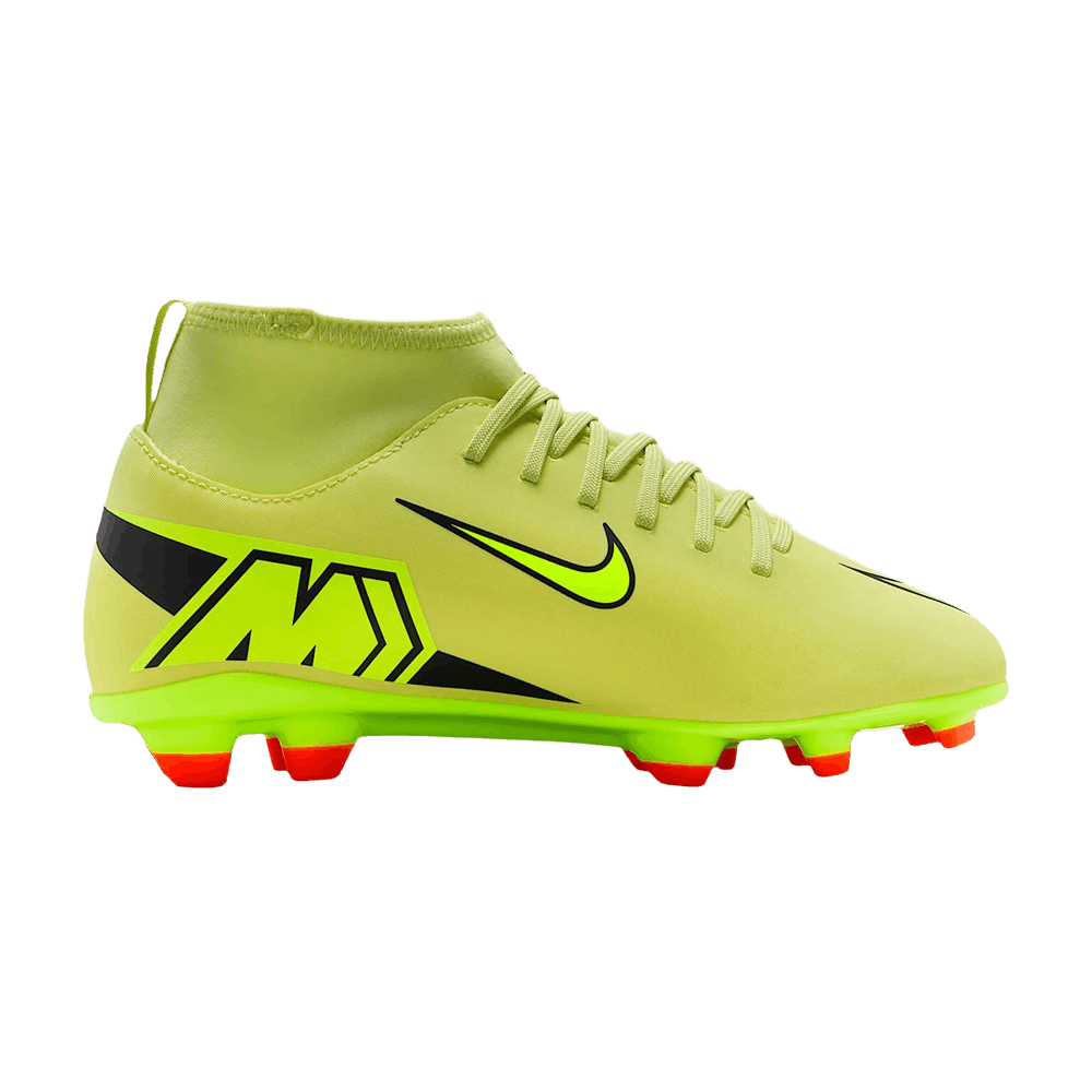 Nike Zoom Mercurial Superfly 10 Club MG GS 'Limelight Hyper Crimson'
