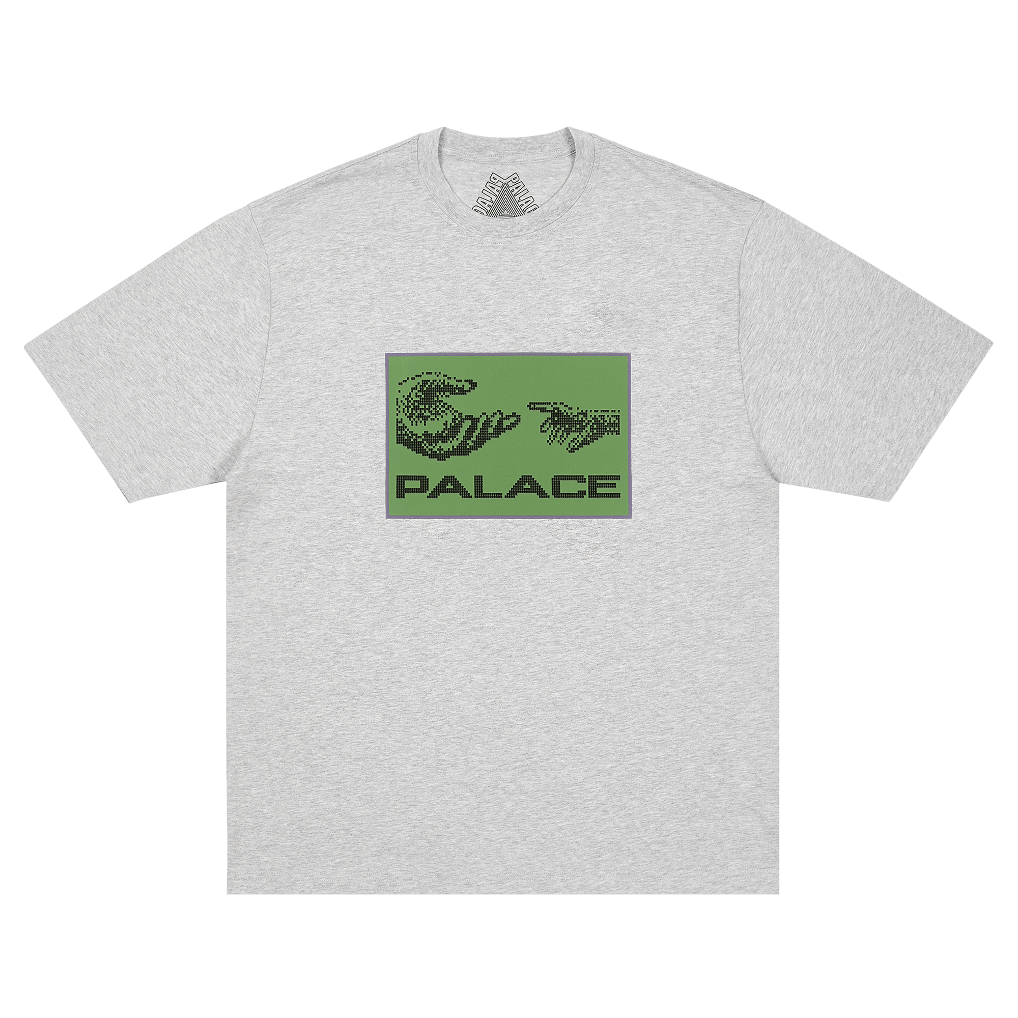 Palace Top Up T-Shirt 'Grey Marl'