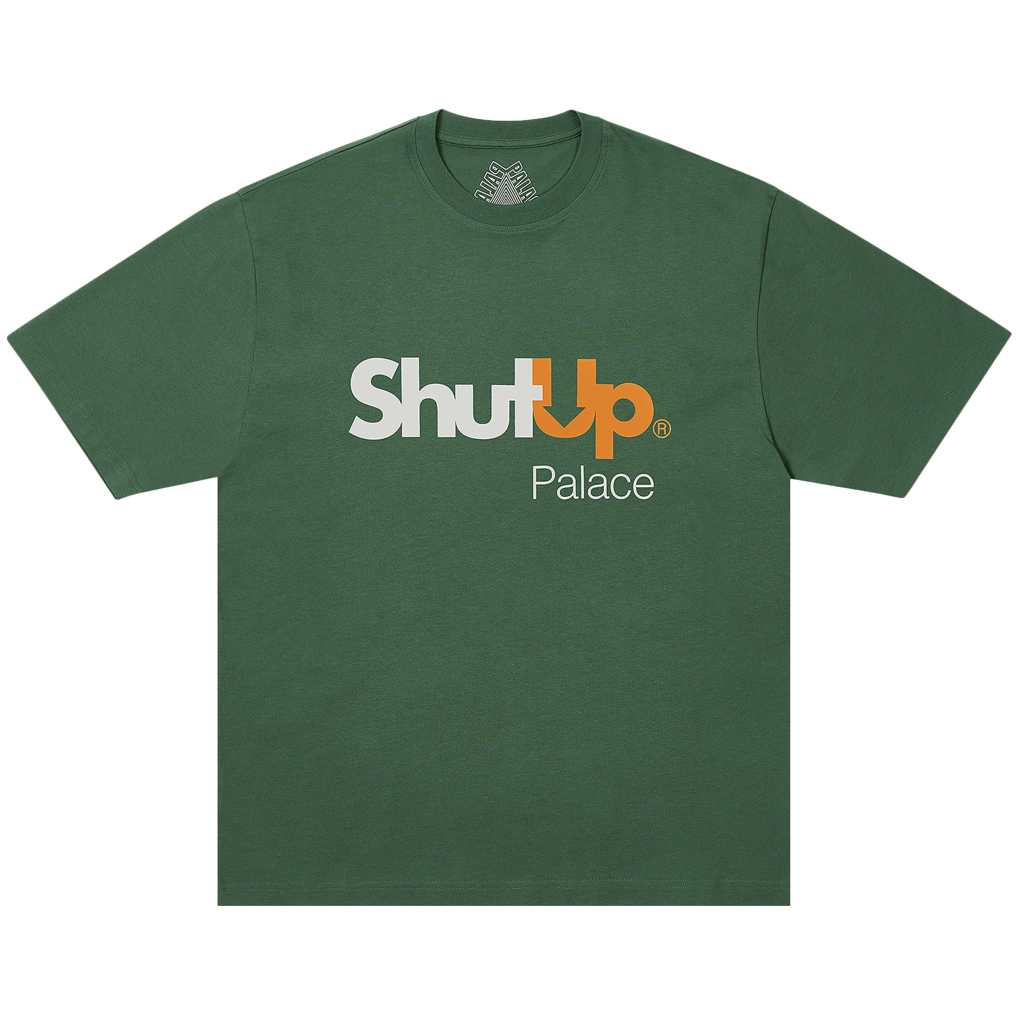 Palace Shut Up T-Shirt 'Racey Green'