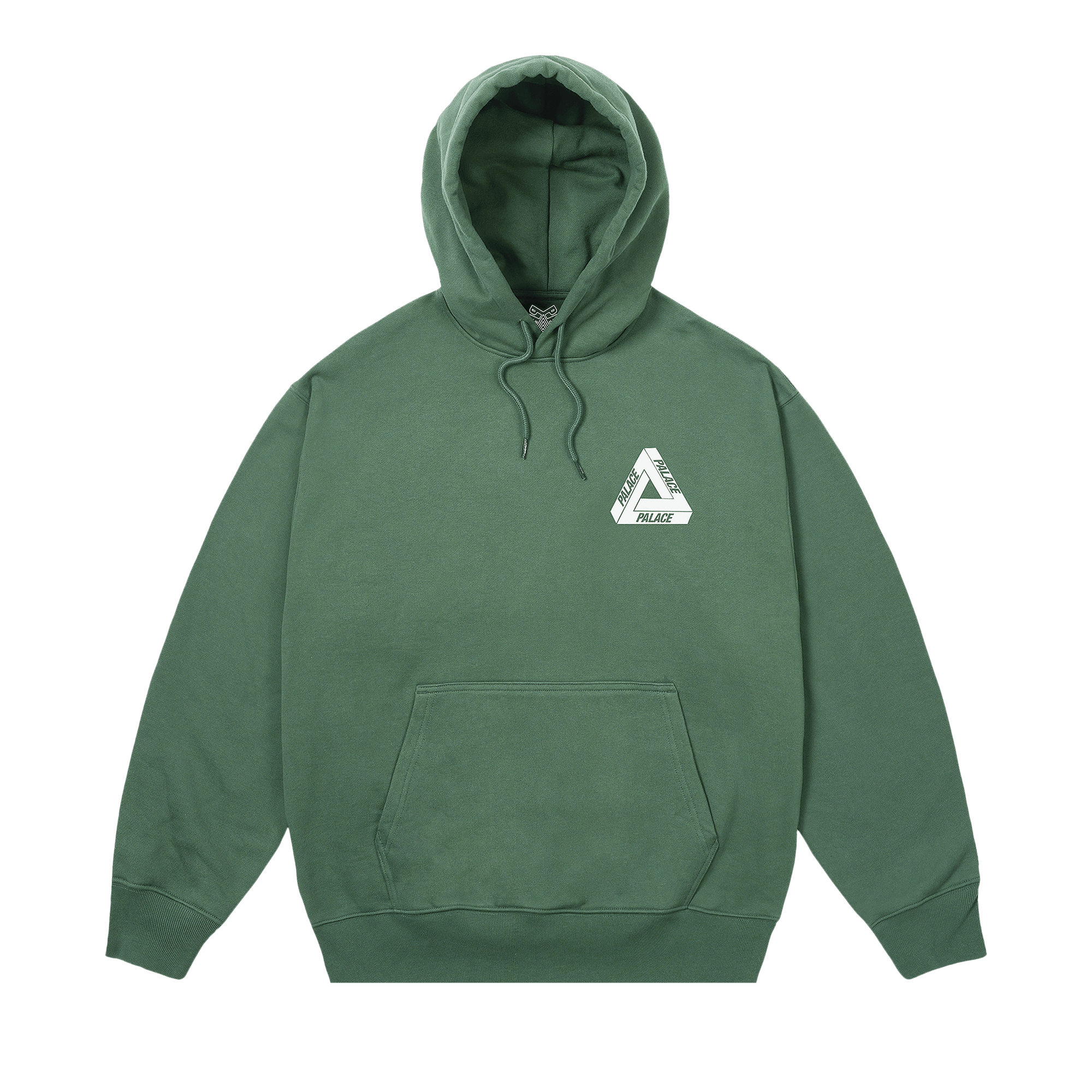 Palace Tri-Ferg Hood 'Racey Green'