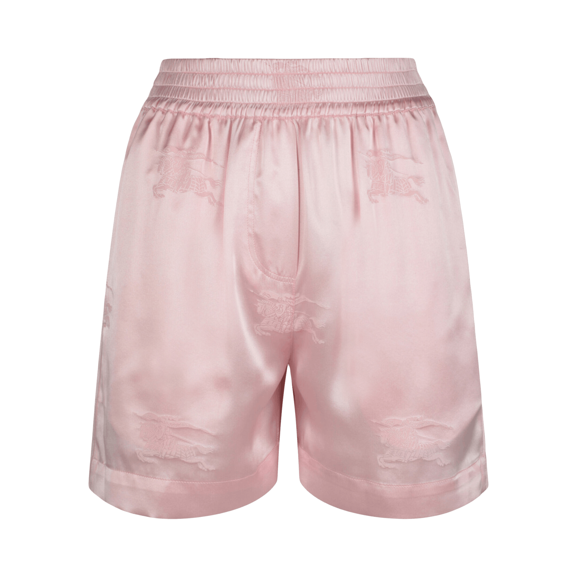 Burberry EKD Jacquard Silk Shorts 'Pink'
