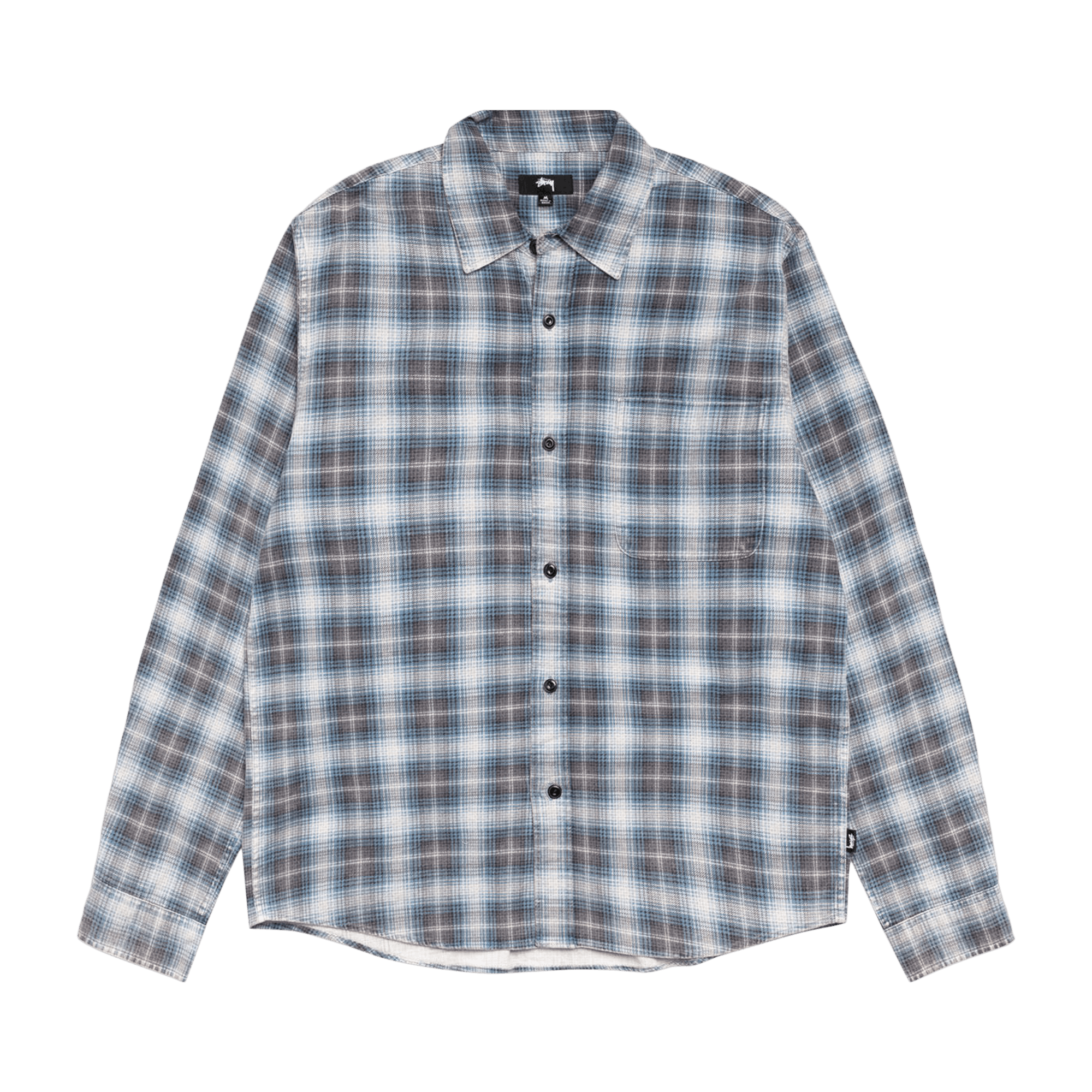 Stussy Dax Printed Shirt 'Blue'