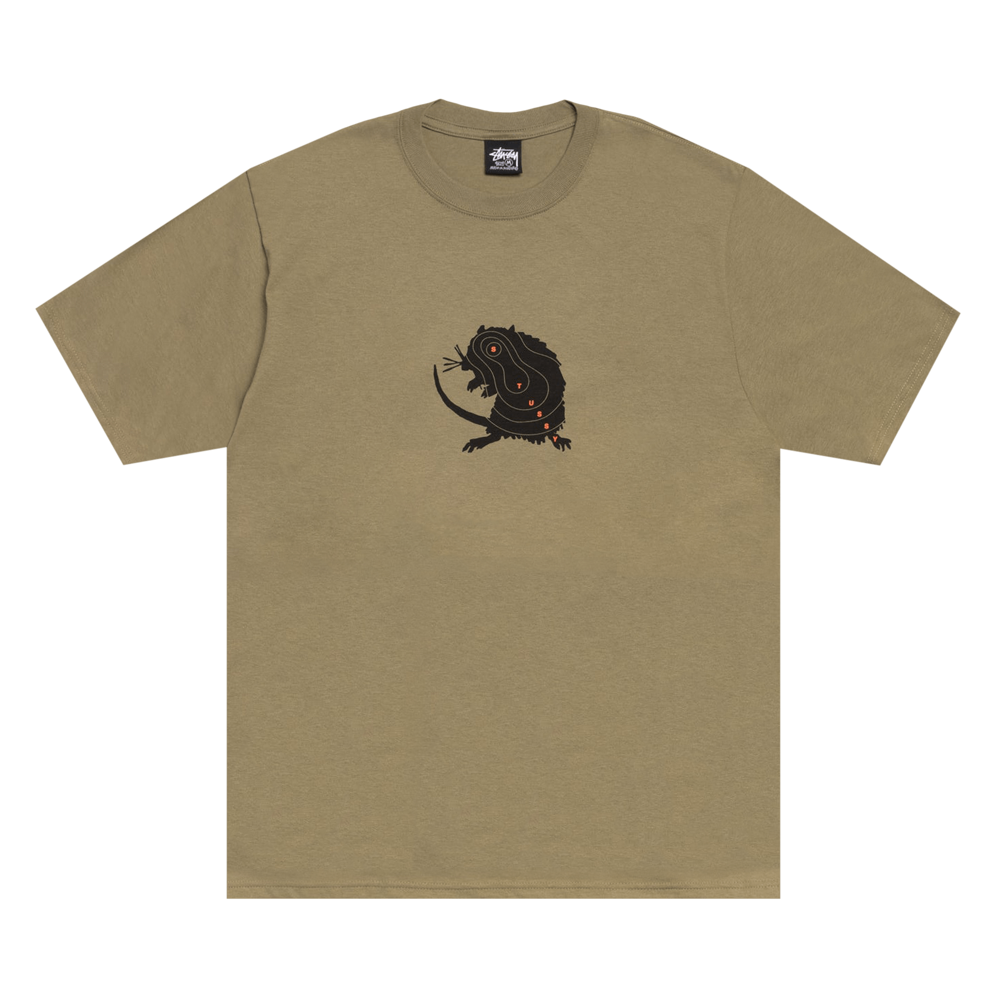 Stussy Long Range Tee 'Army'