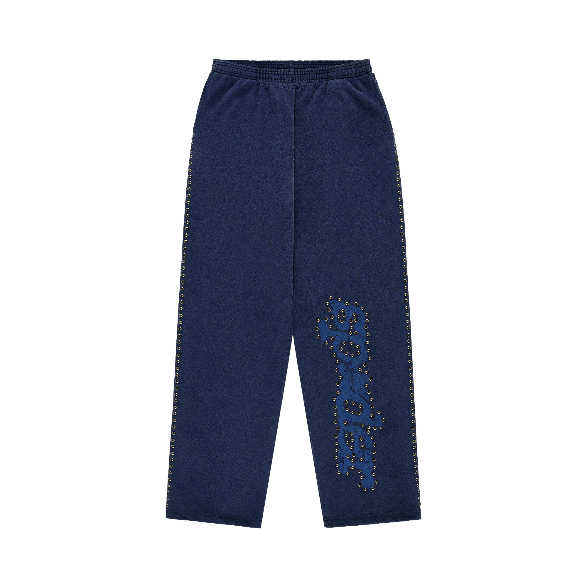 Sp5der Punk V3 Studded Sweatpant 'Blue'