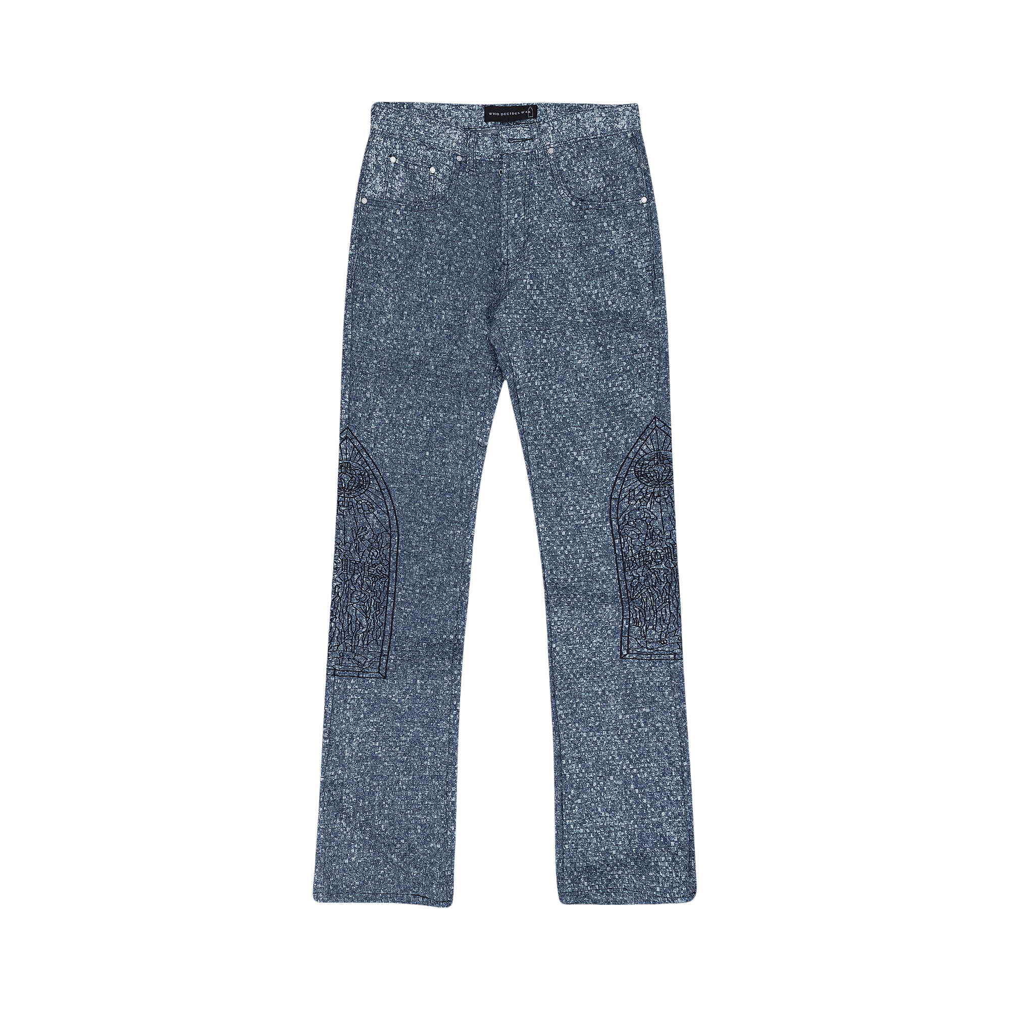 Who Decides War Woven Trucker Trousers 'Indigo'