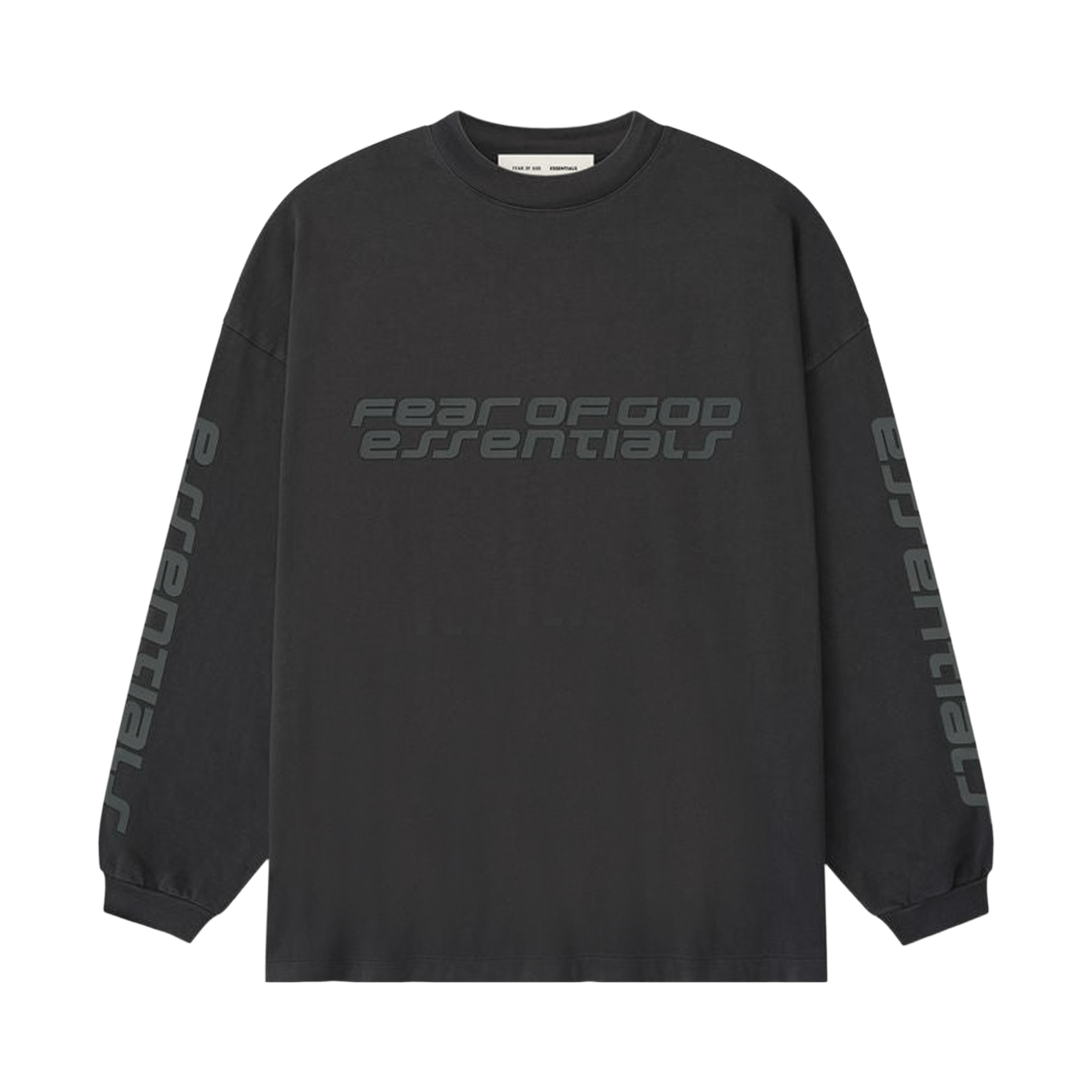 Fear of God Essentials 90's Long-Sleeve Tee 'Vintage Black'