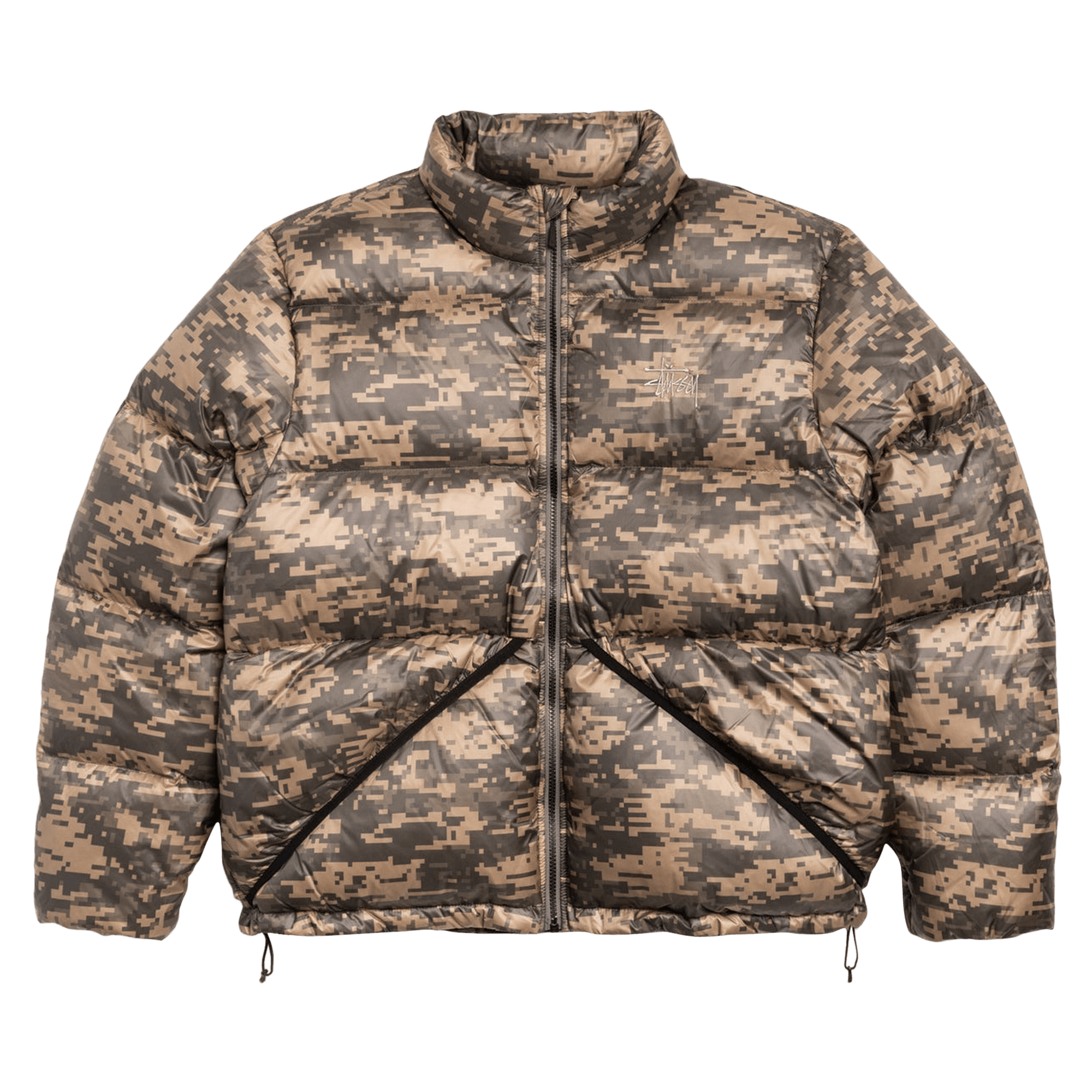 Stussy Micro Ripstop Down Jacket 'Digi Camo'