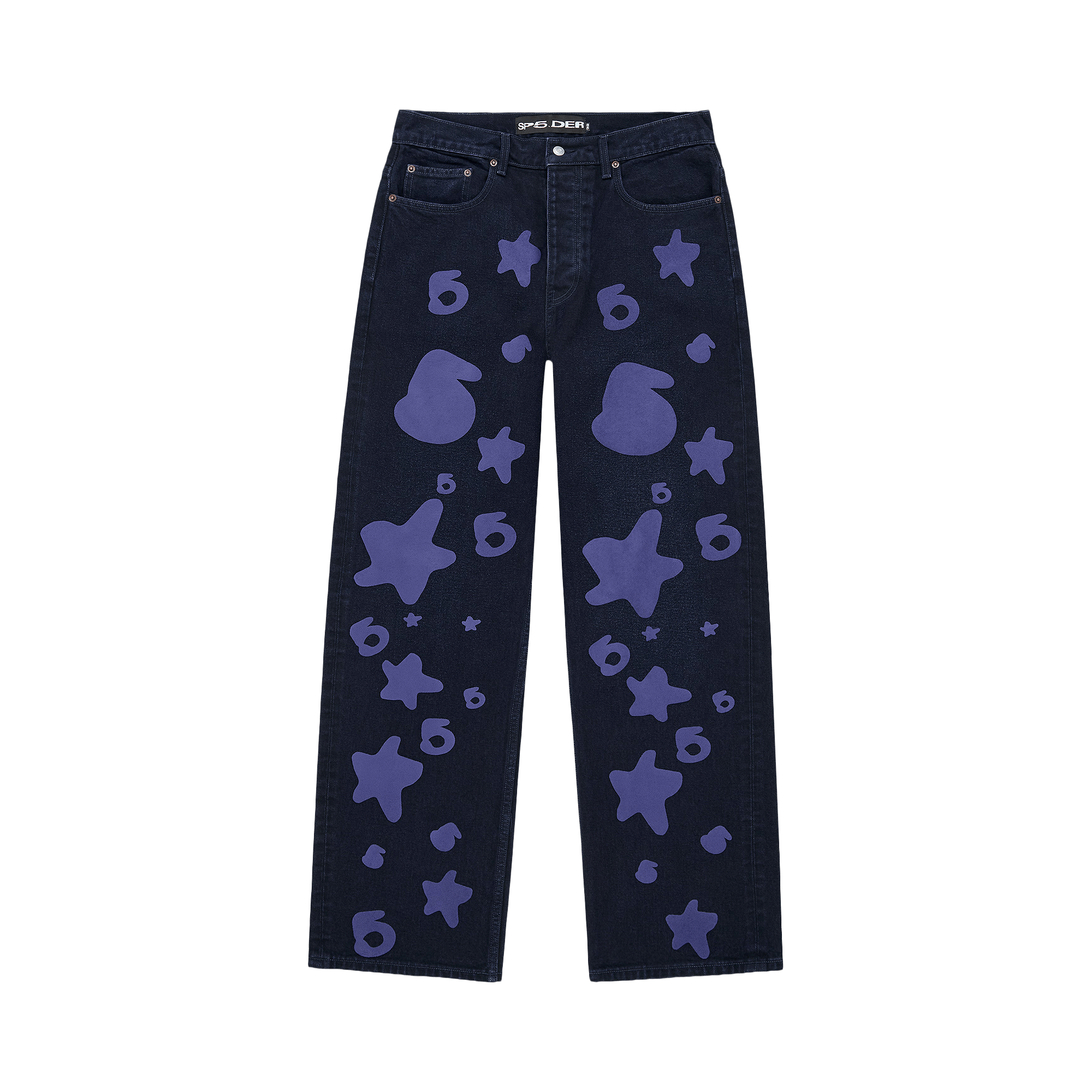 Sp5der Beluga Denim 'Indigo Denim'