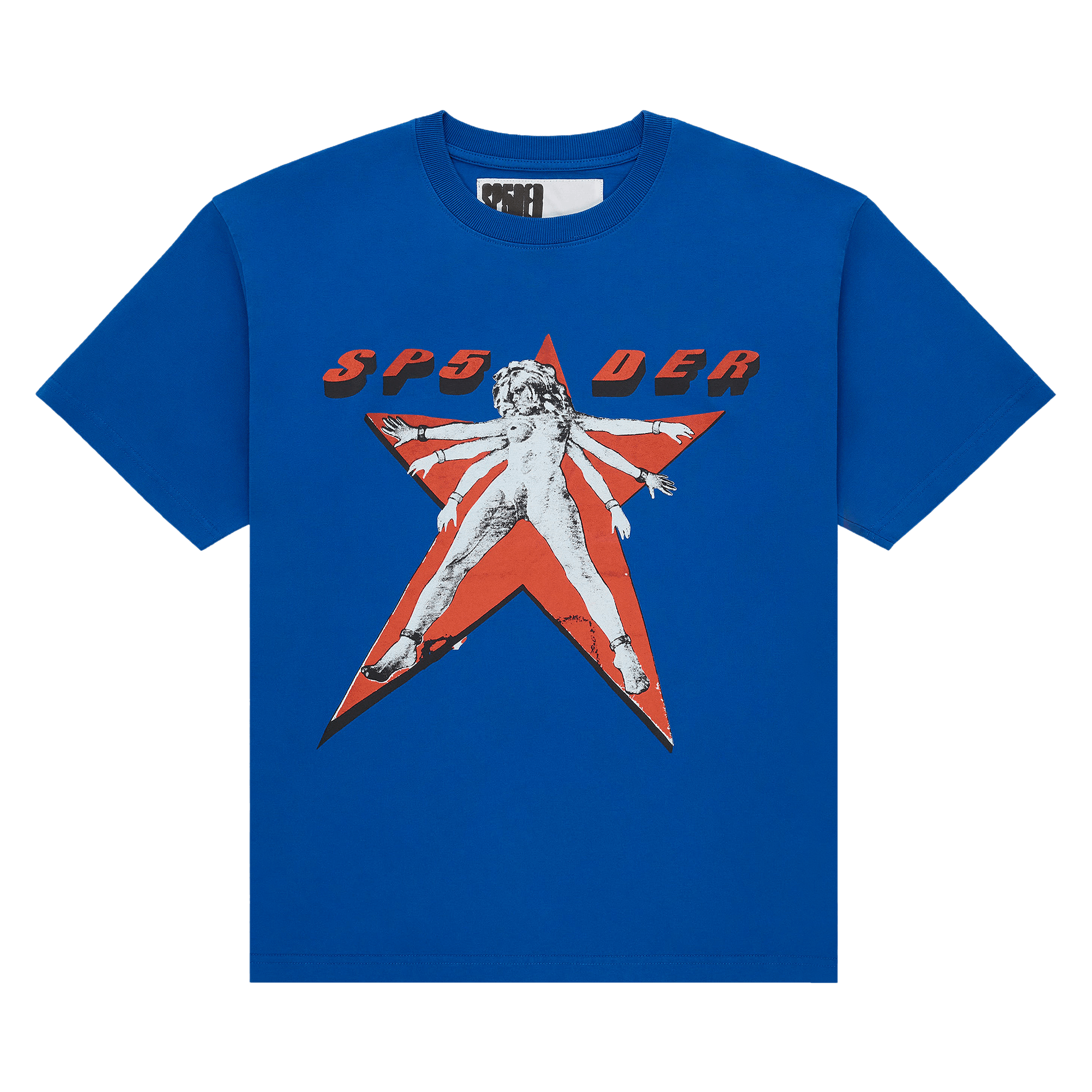 Sp5der Star Girl Tee 'Blue'