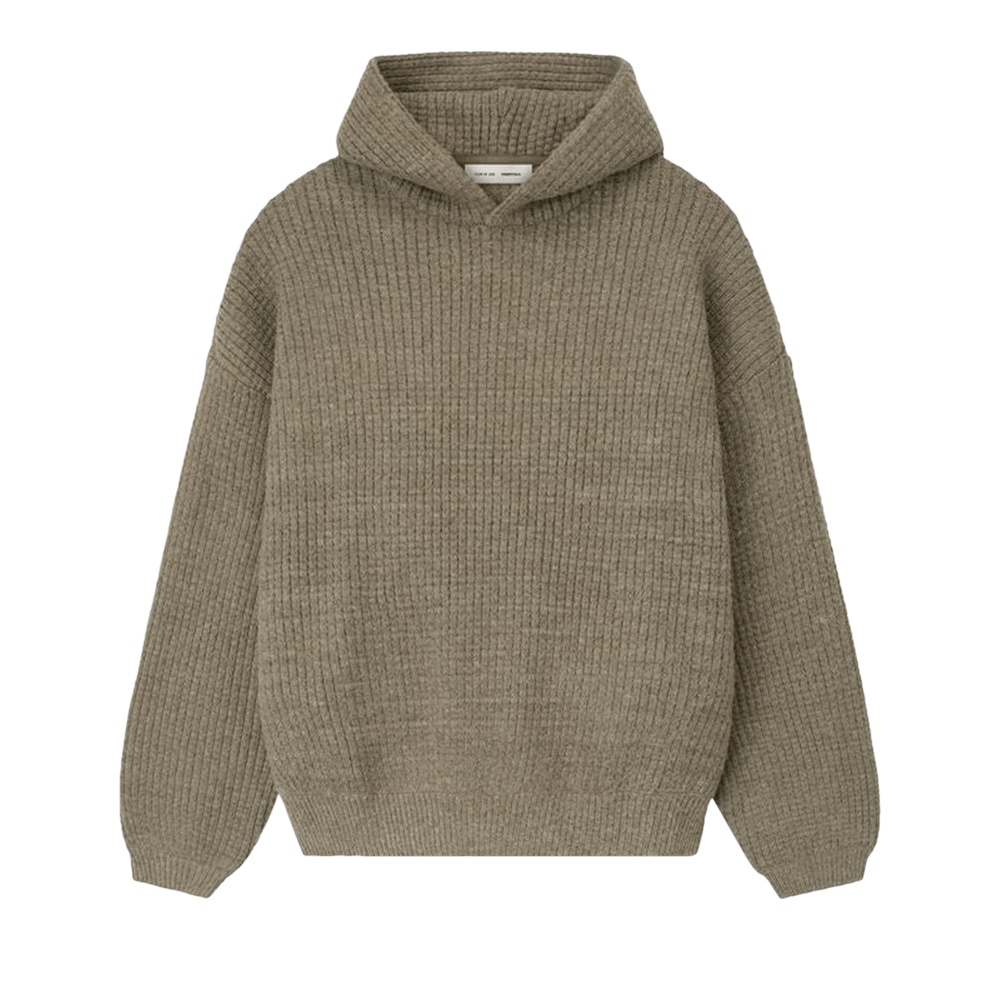 Fear of God Essentials Heavy Waffle 90's Hoodie 'Homestead Heather'
