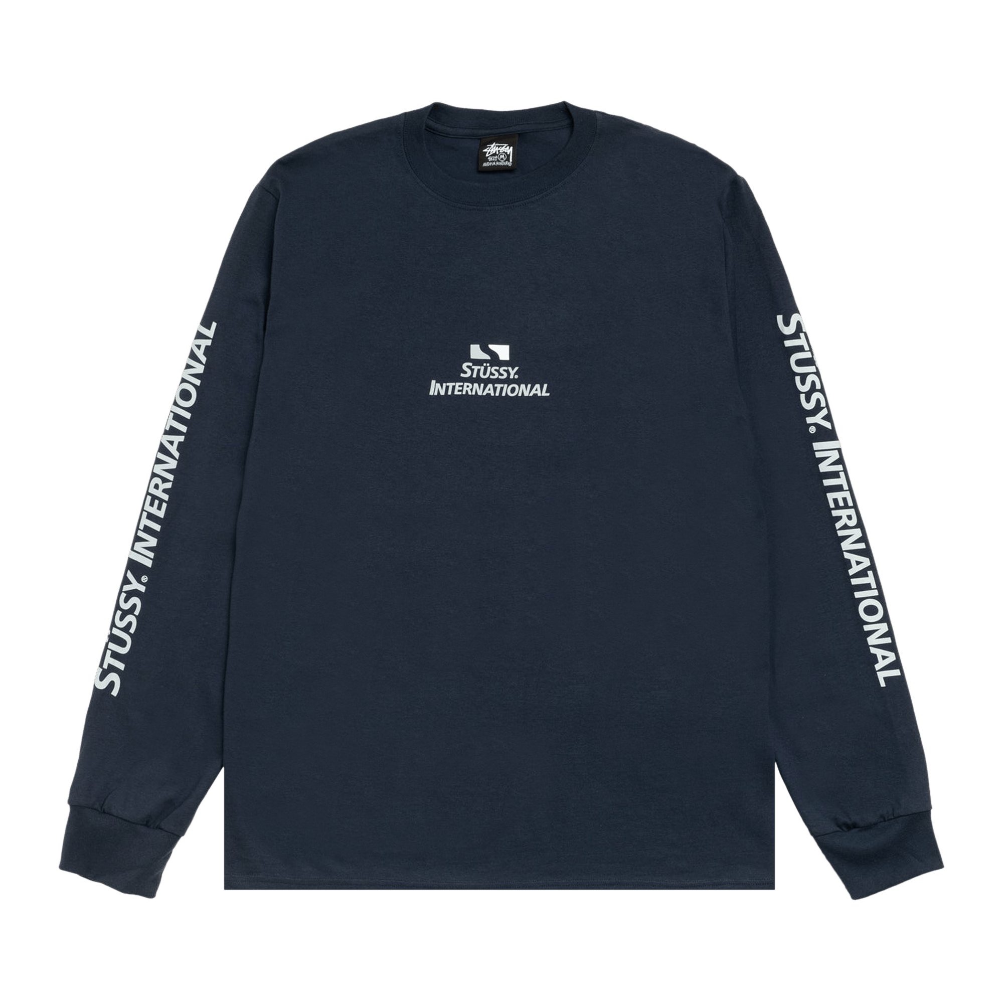 Stussy International Long-Sleeve Tee 'Navy'