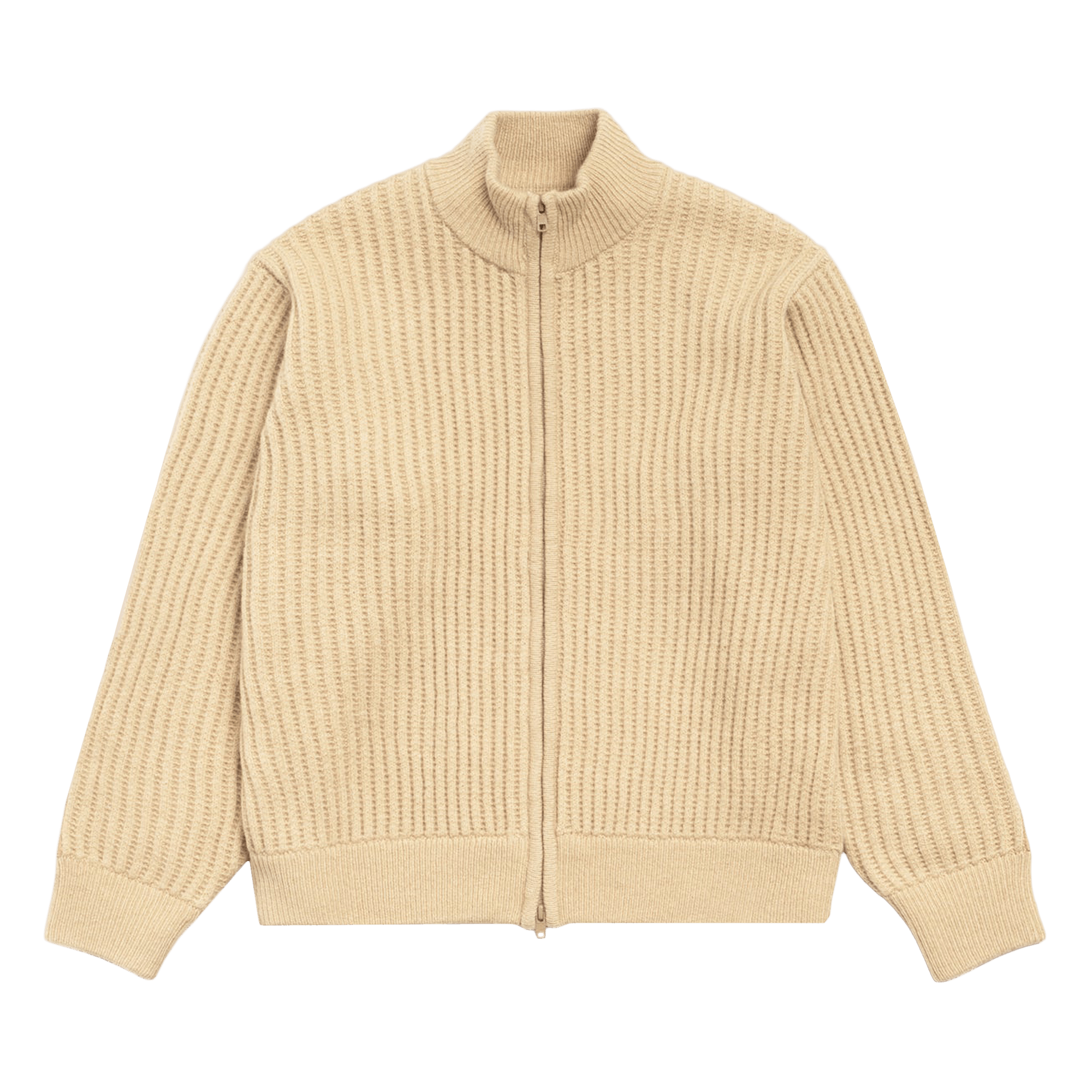 Stussy Patch Zip Sweater 'Sand'