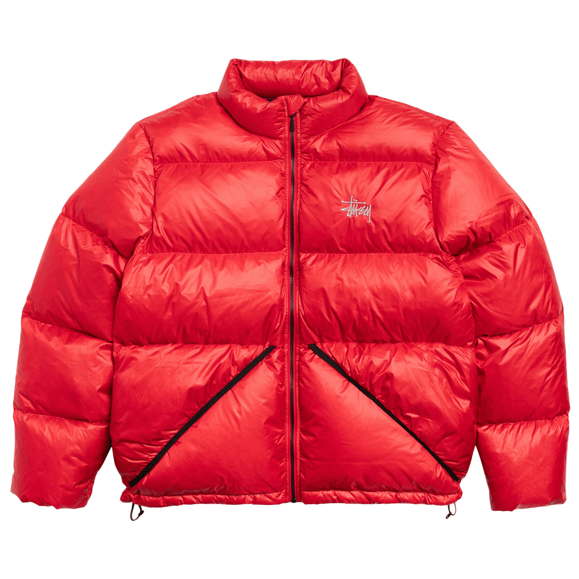 Stussy Micro Ripstop Down Jacket 'Red'