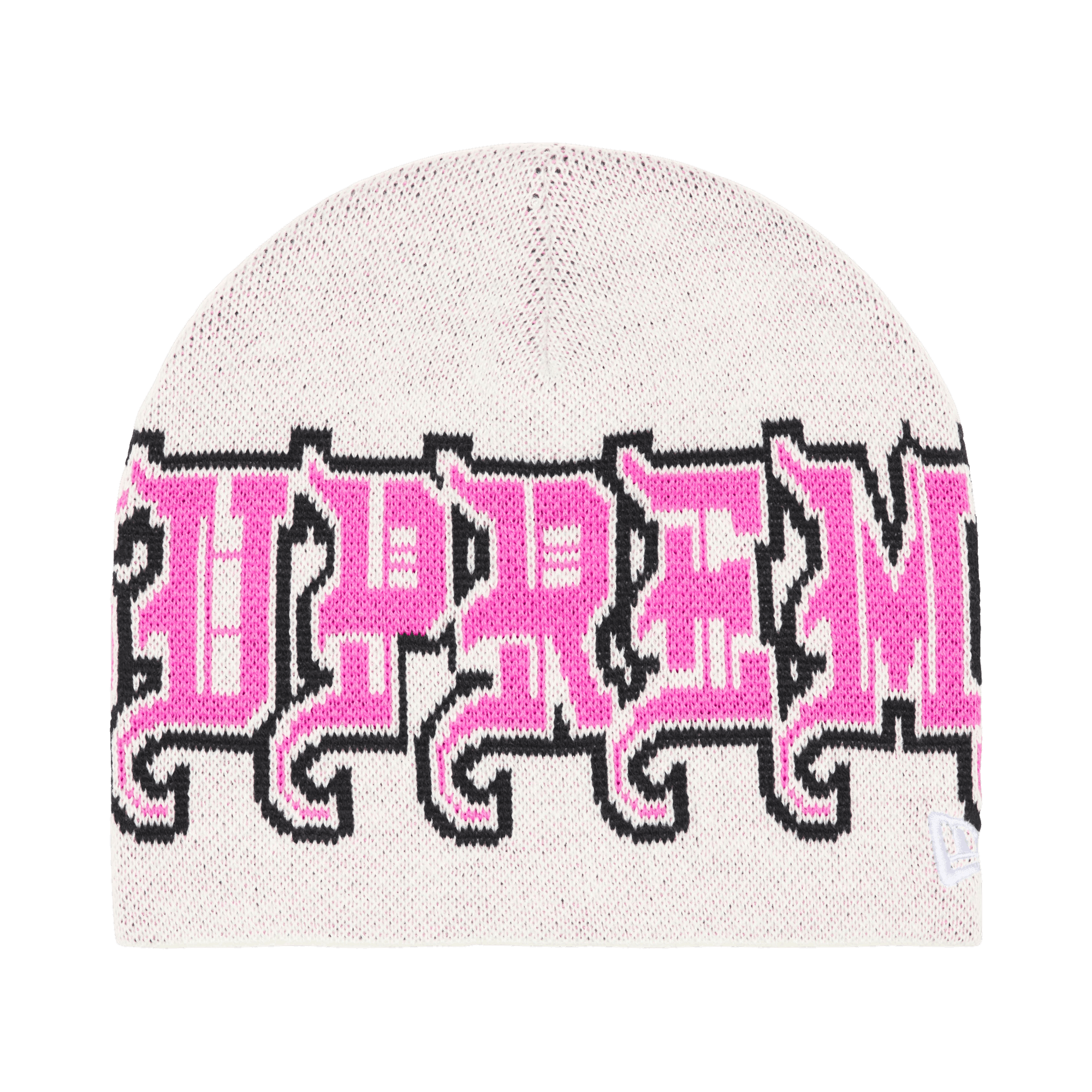 Supreme New Era Outline Beanie 'White'