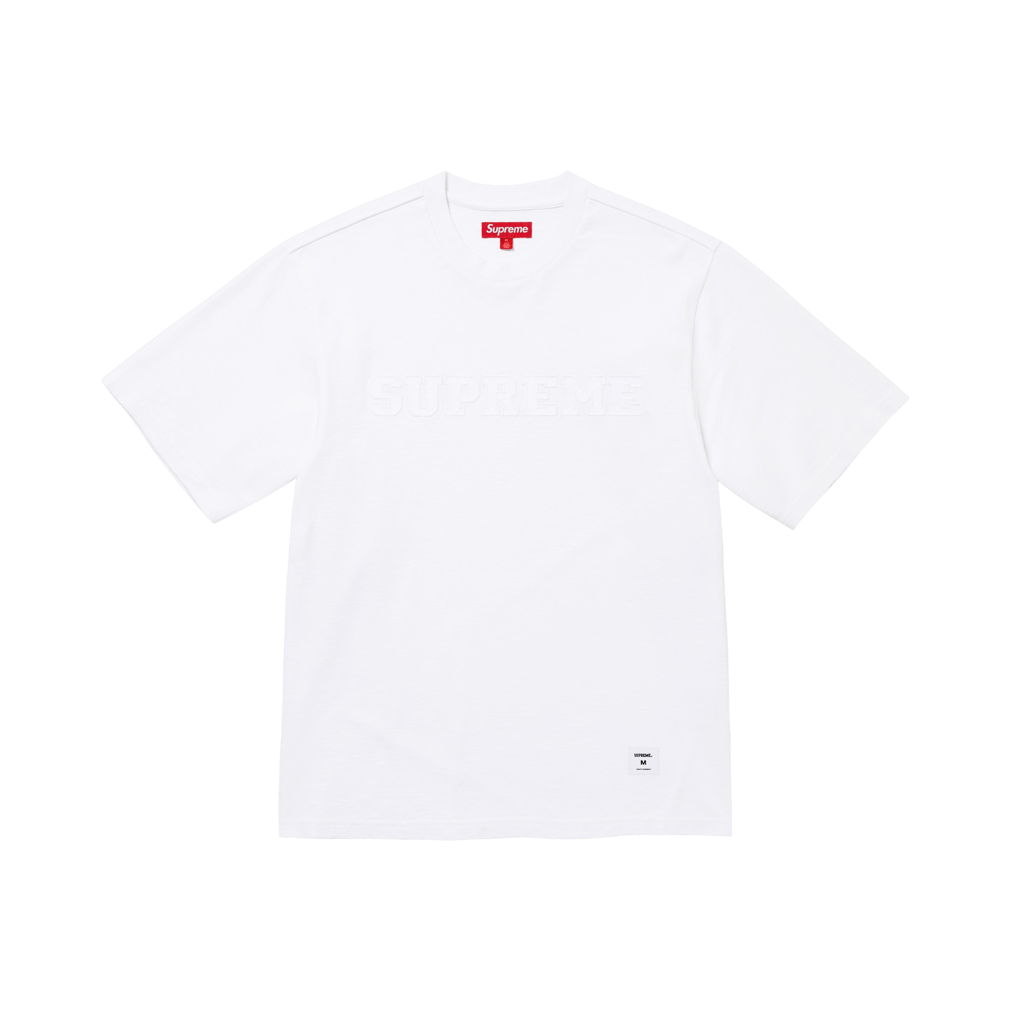 Supreme Collegiate Appliqué Short-Sleeve Top 'White'