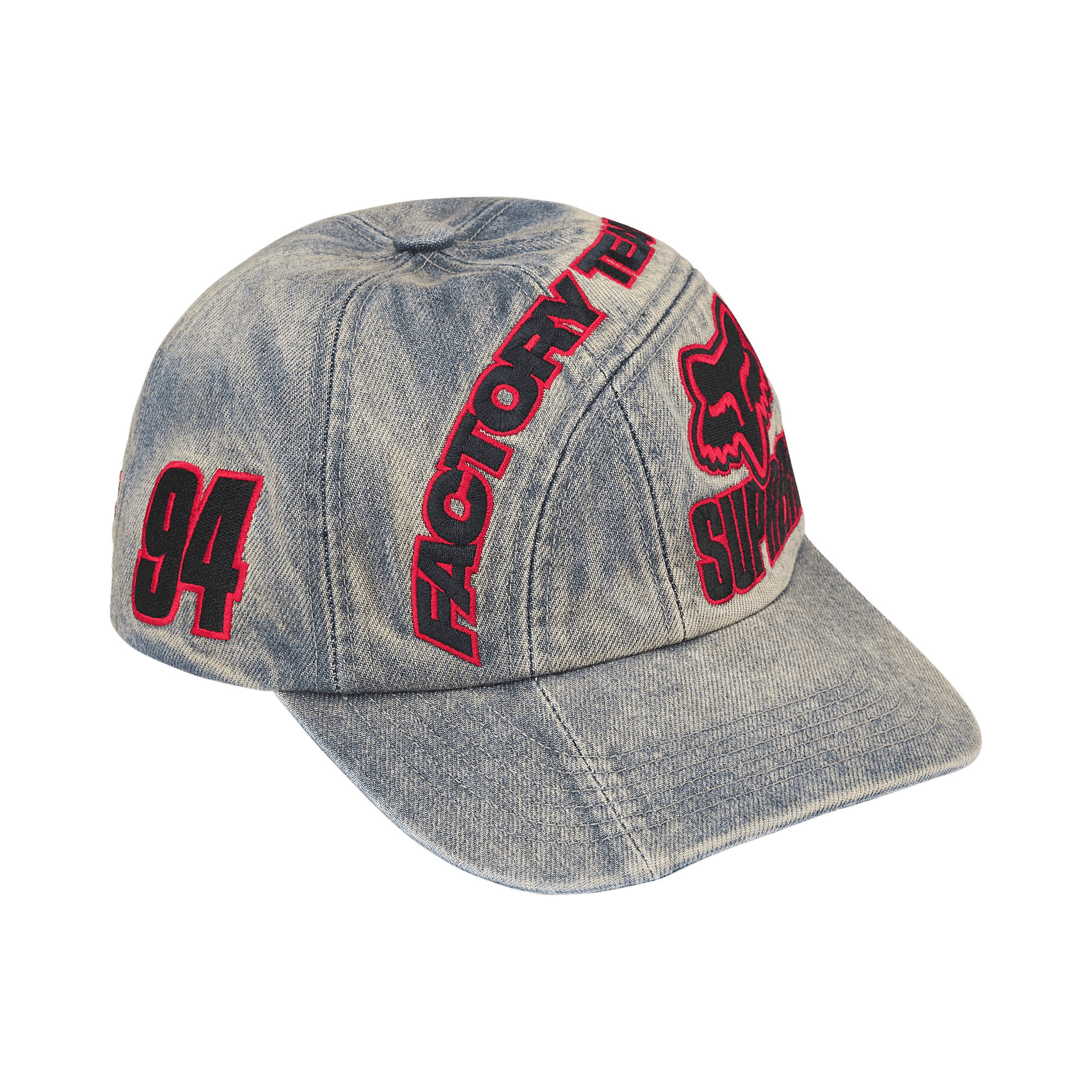 Supreme x Fox Racing 6-Panel 'Denim'