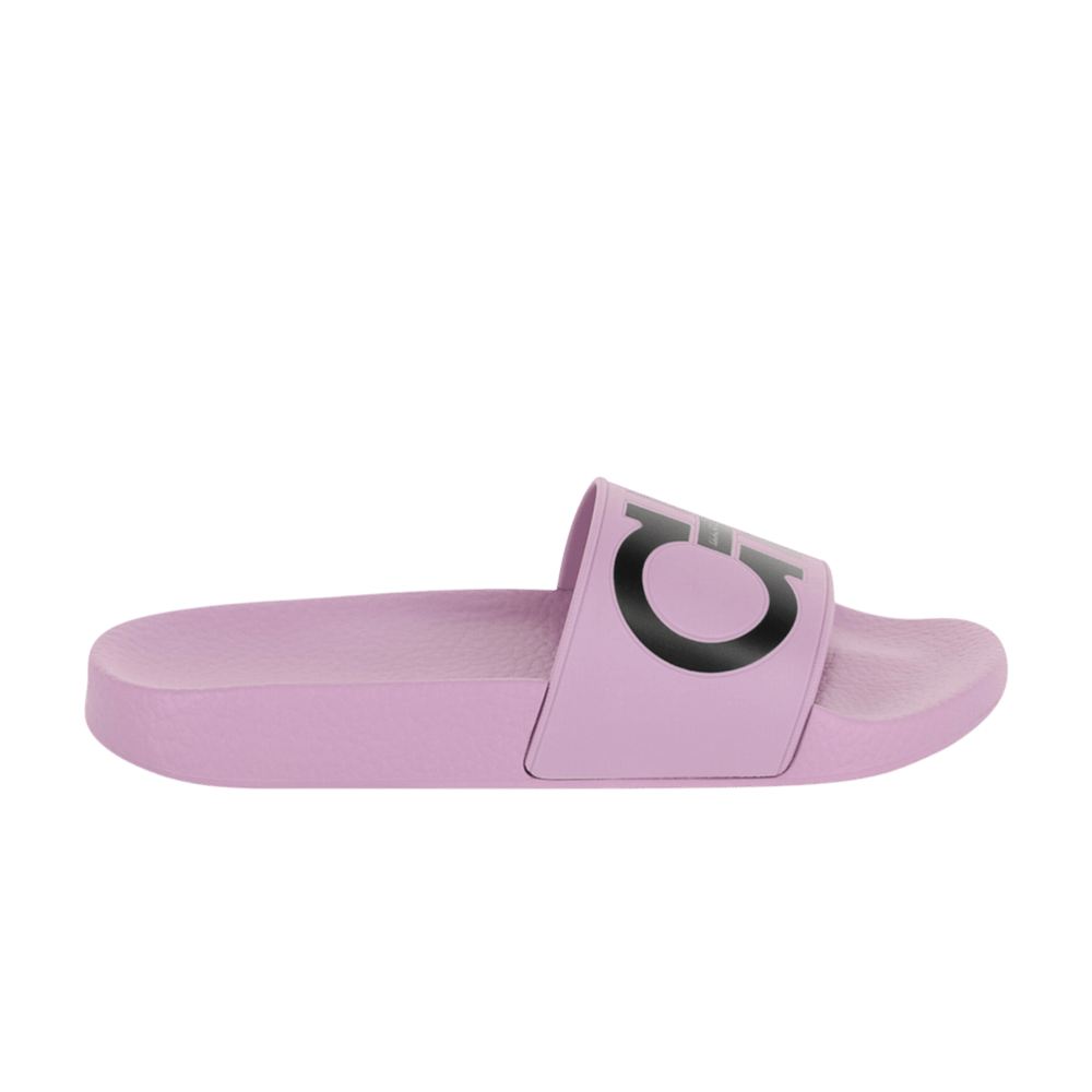 Ferragamo Wmns Groovy Dual Gancini Slide 'Pink'