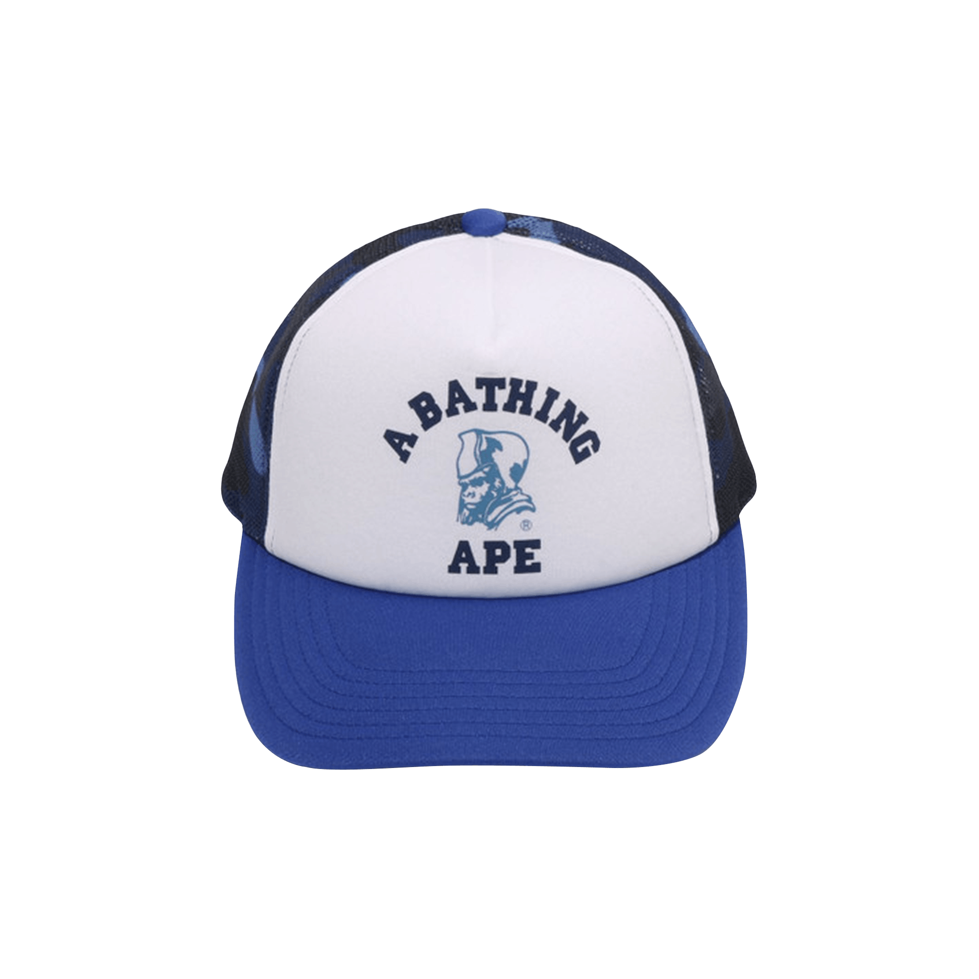BAPE Color Camo General Mesh Cap 'Navy'