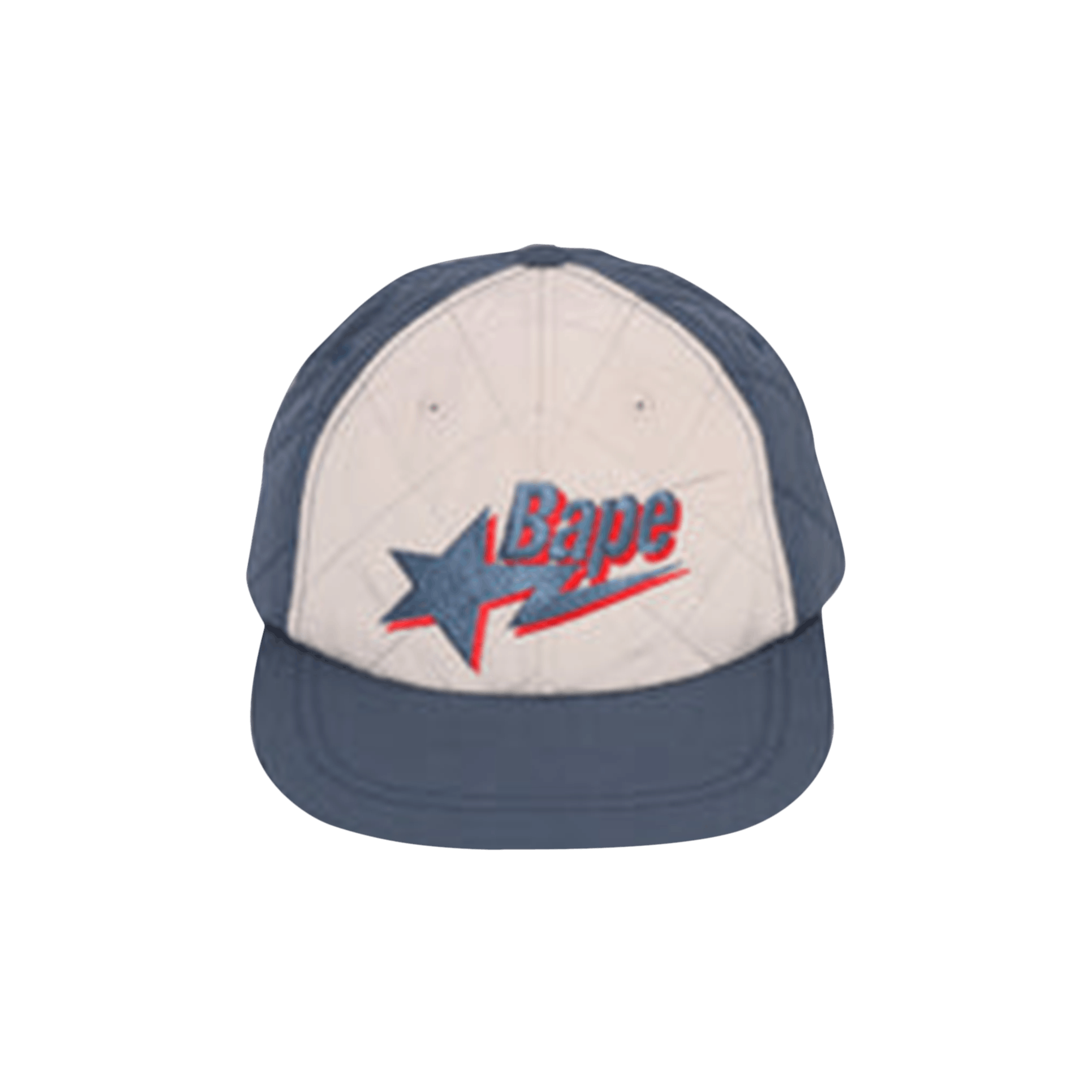 BAPE Sta Logo Quilting Cap 'Navy'
