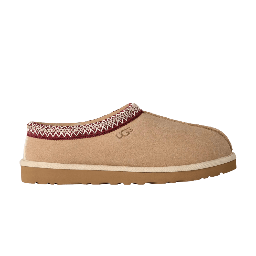 UGG Tasman 2 Slipper 'Driftwood Biking Red'