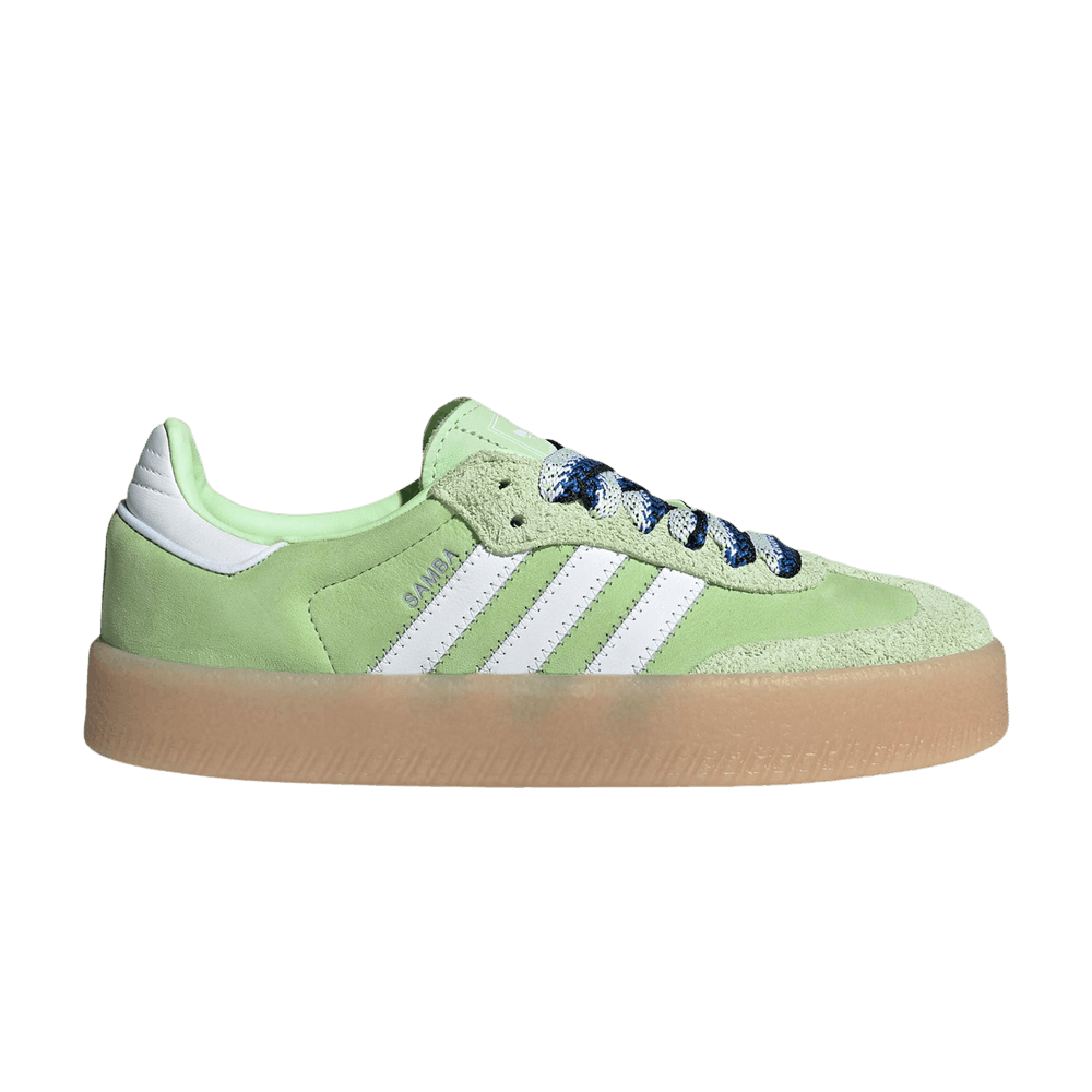 adidas Wmns Sambae 'Semi Green Spark White Wonder Blue'