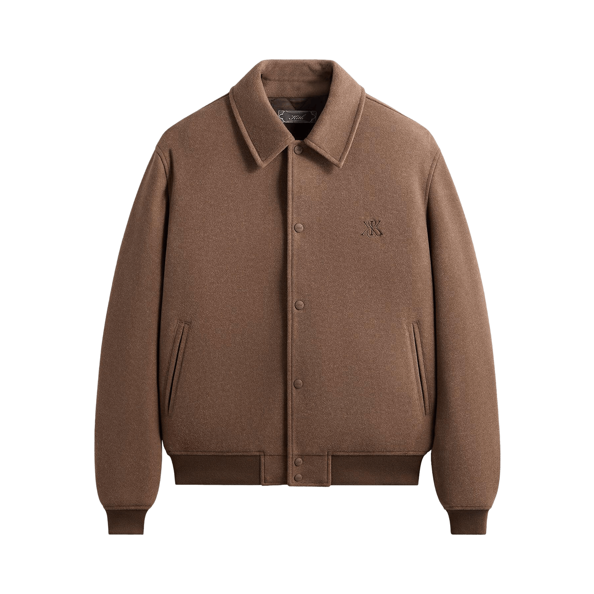 Kith Felted Jersey Coaches Varsity Jacket 'Poise'