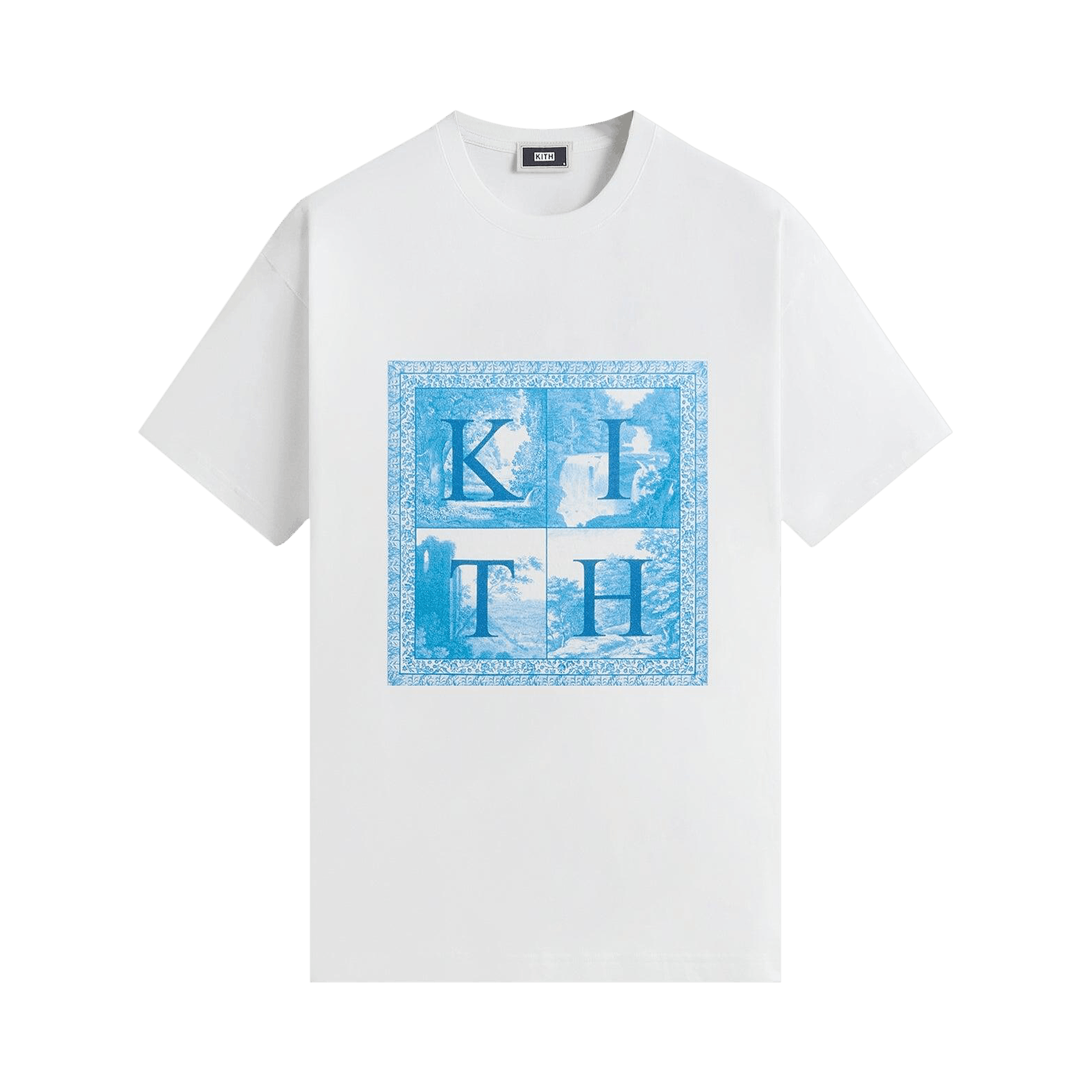 Kith Engraving Vintage Tee 'White'