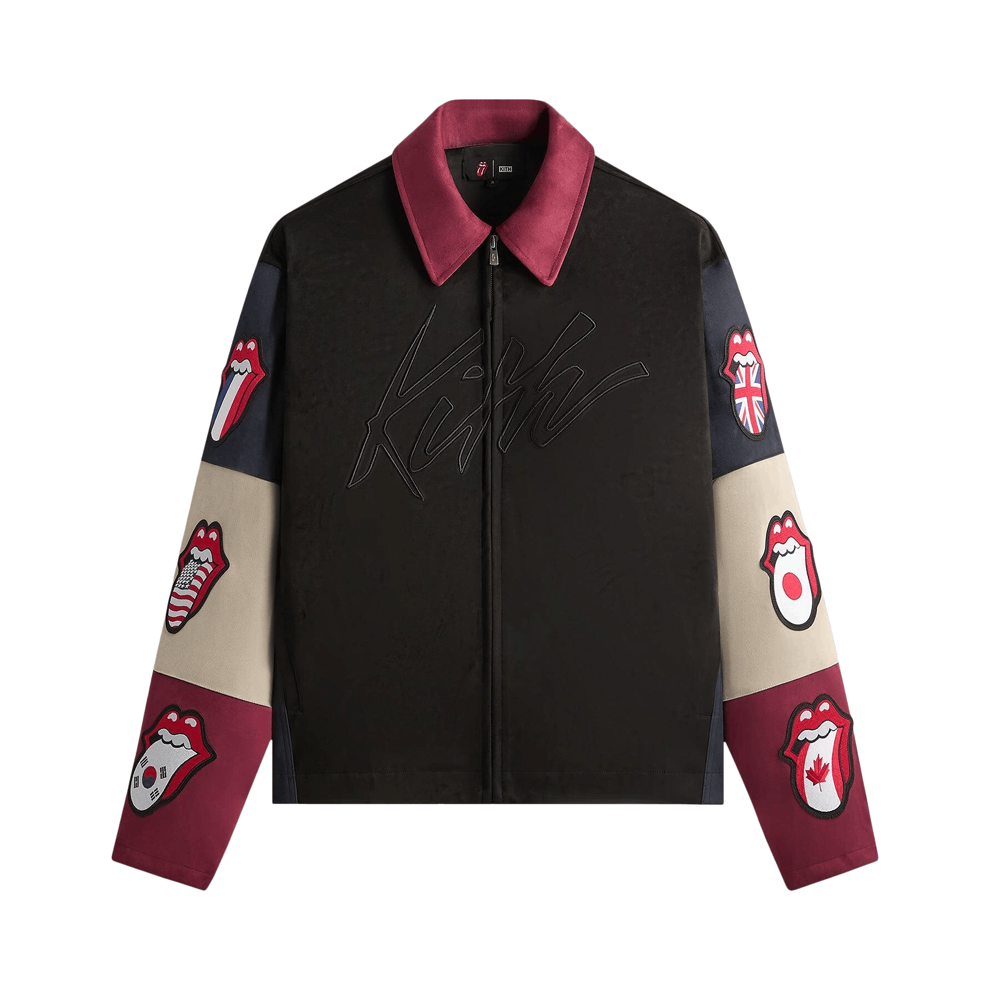 Kith For The Rolling Stones Microsuede Owen Jacket 'Black'