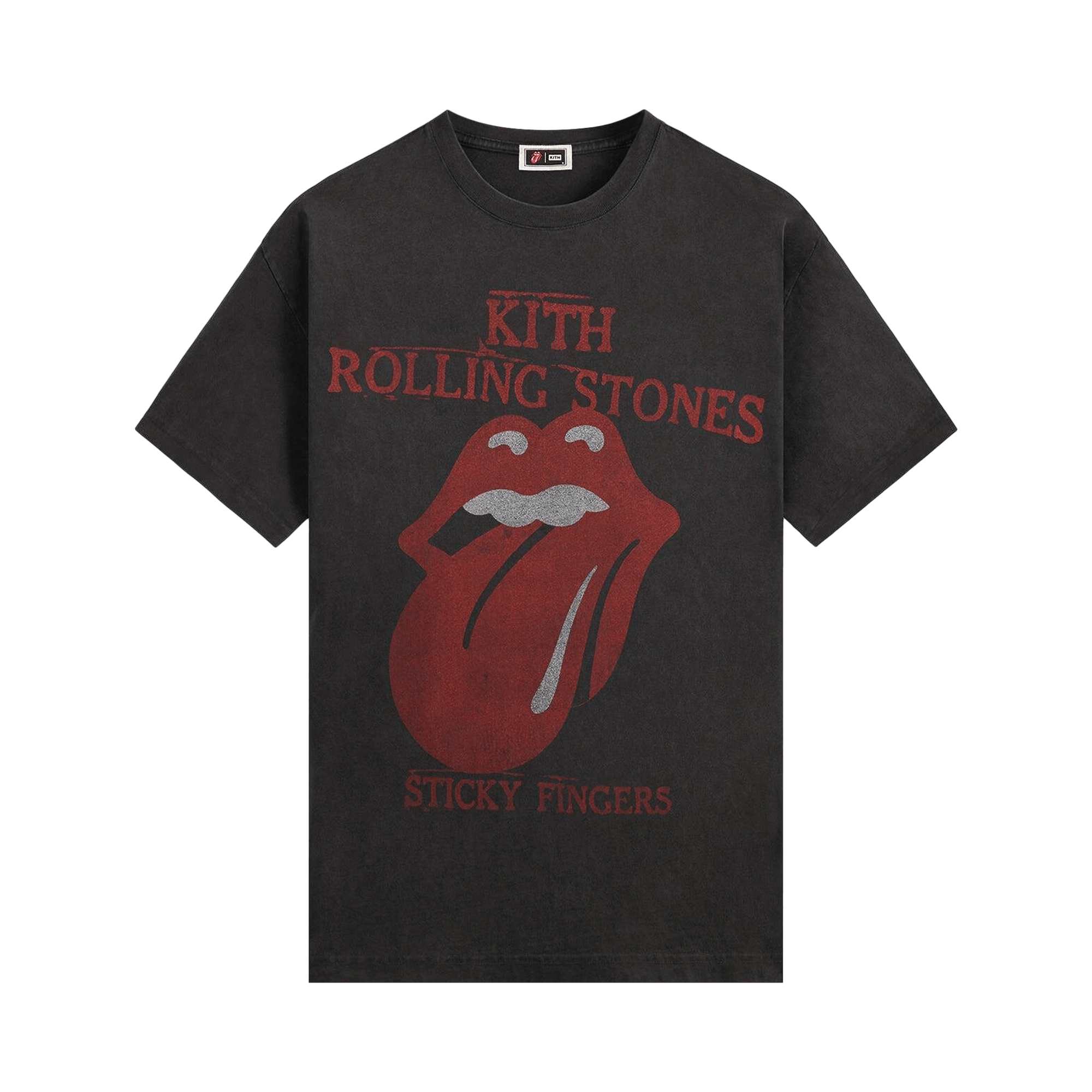 Kith For The Rolling Stones Sticky Fingers Vintage Tee 'Kindling'