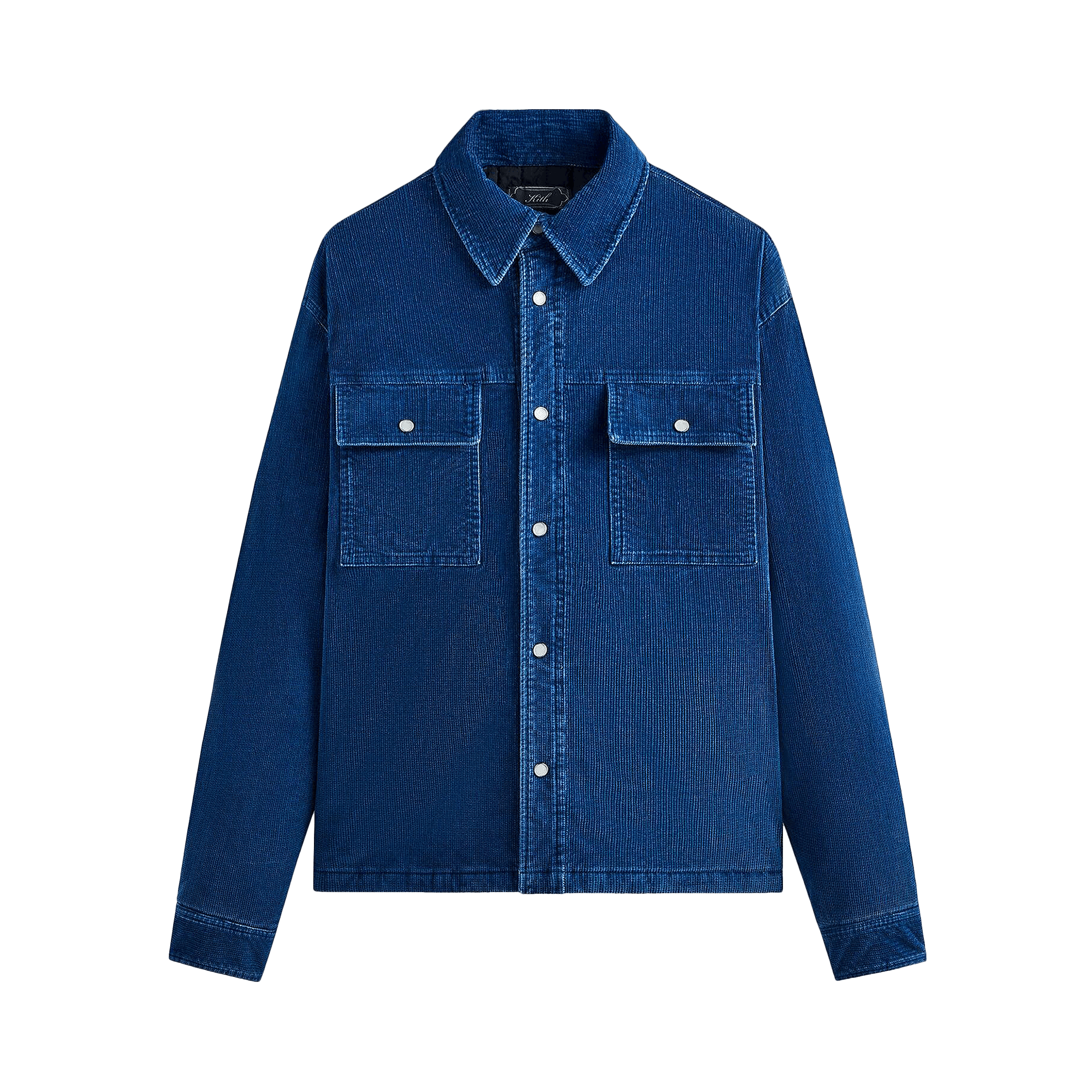Kith Indigo Cord Vintage Apollo Shirt Jacket 'Cyanotype'
