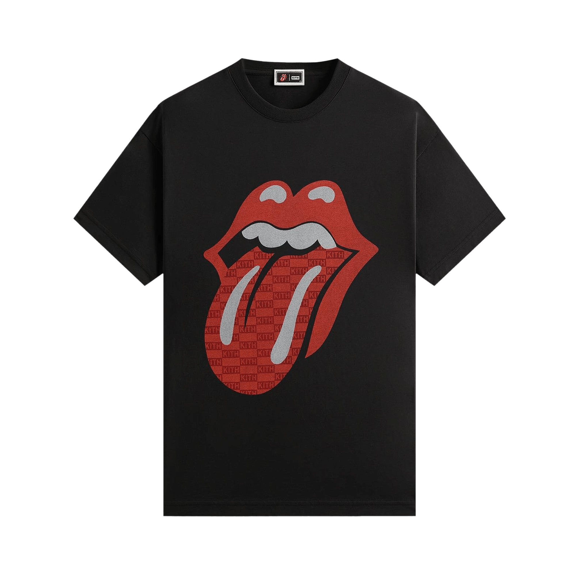 Kith For The Rolling Stones Monogram Tongue Tee 'Black'