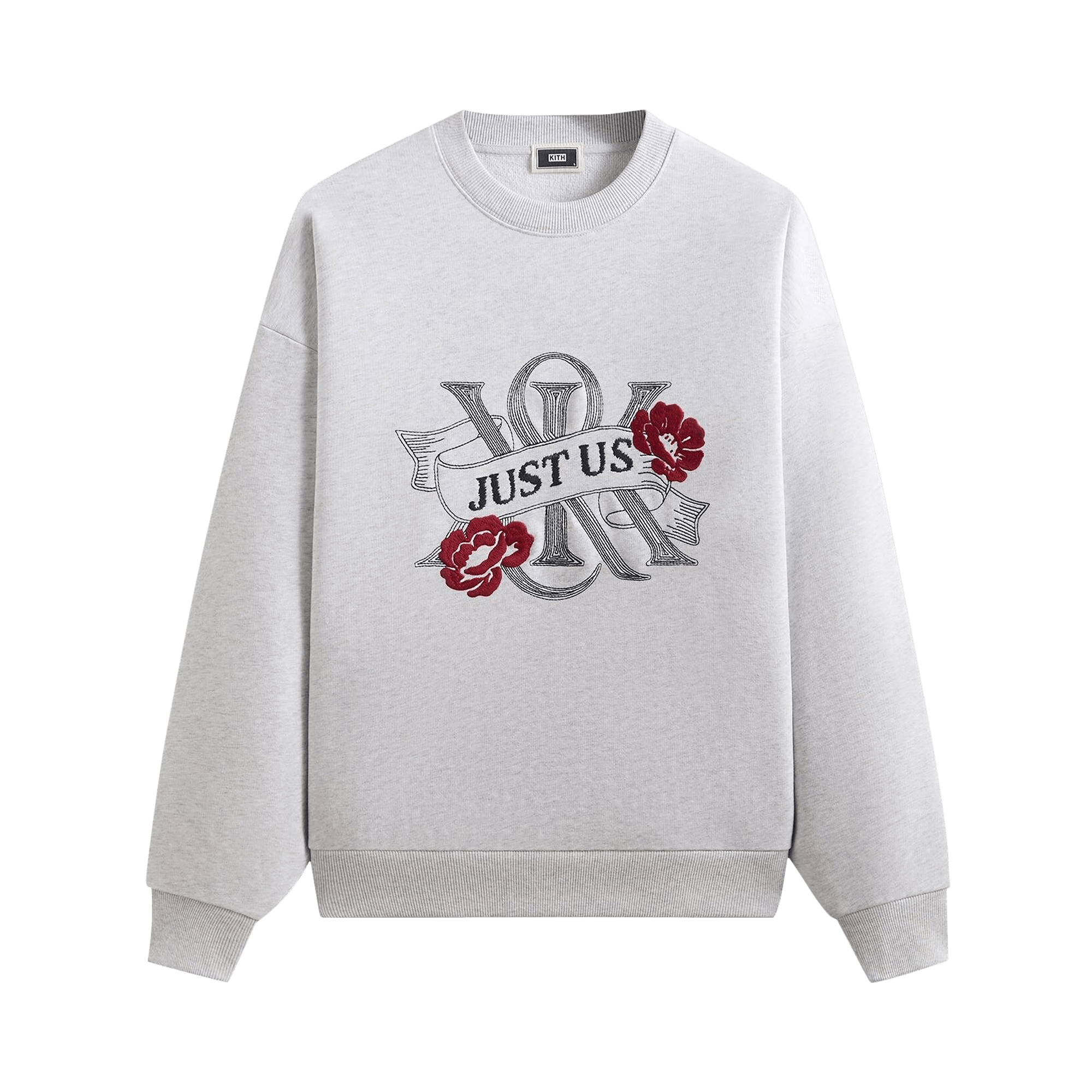 Kith Just Us Crewneck 'Light Heather Grey'
