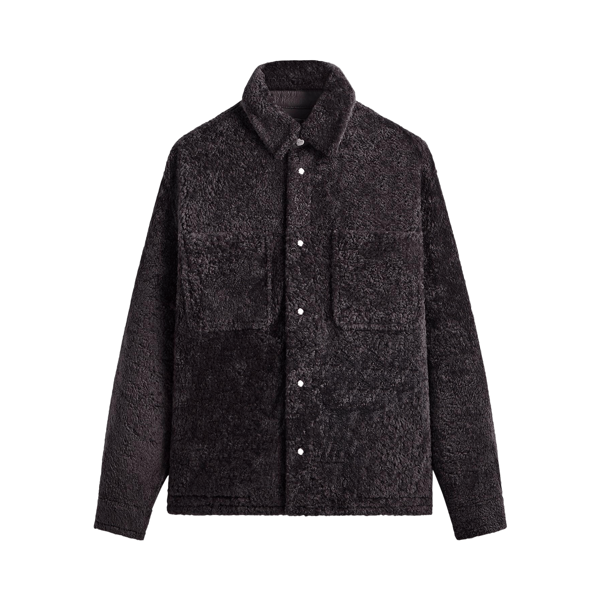 Kith Shearling Ace Shirt Jacket 'Thunder'
