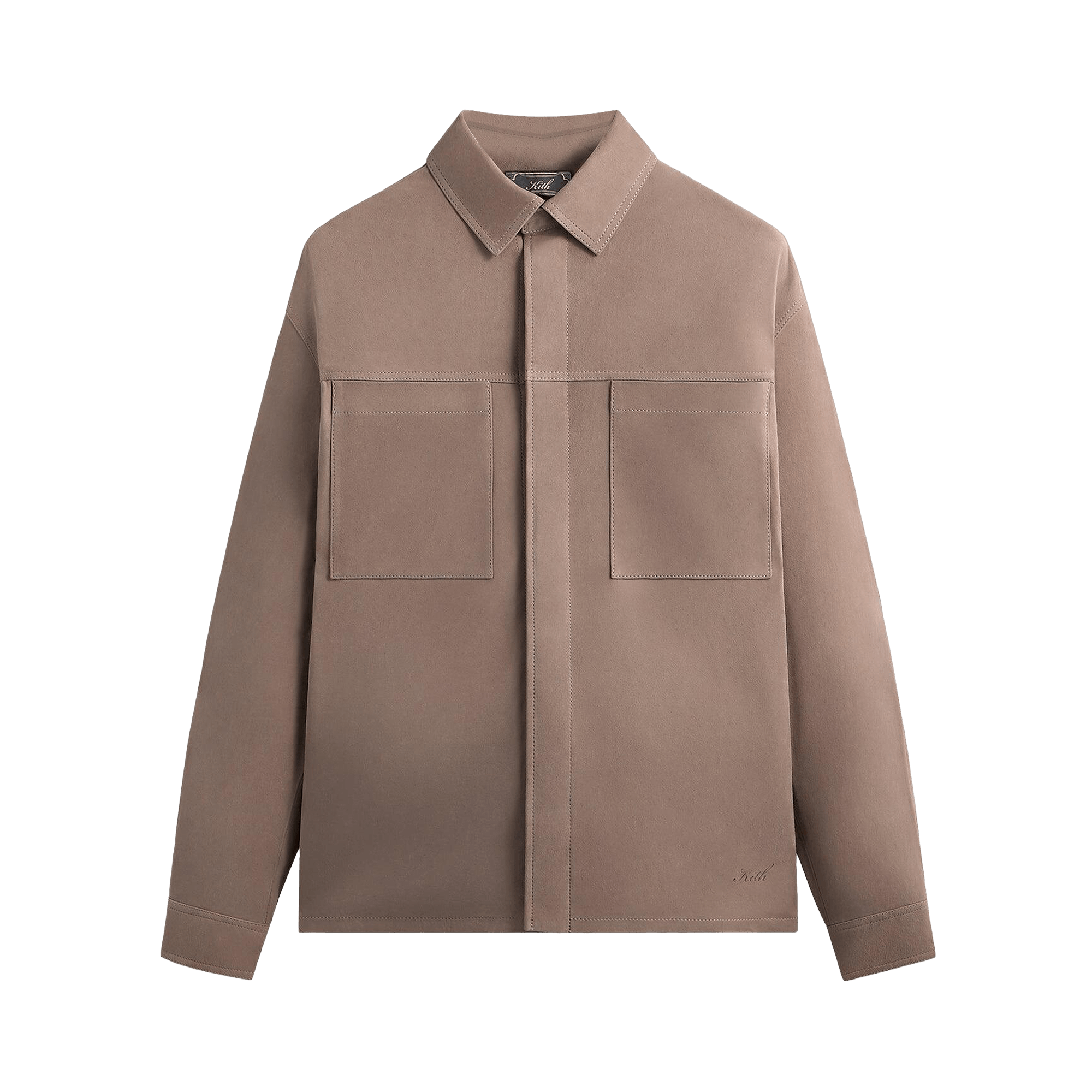 Kith Suede Ace Shirt 'Factor'