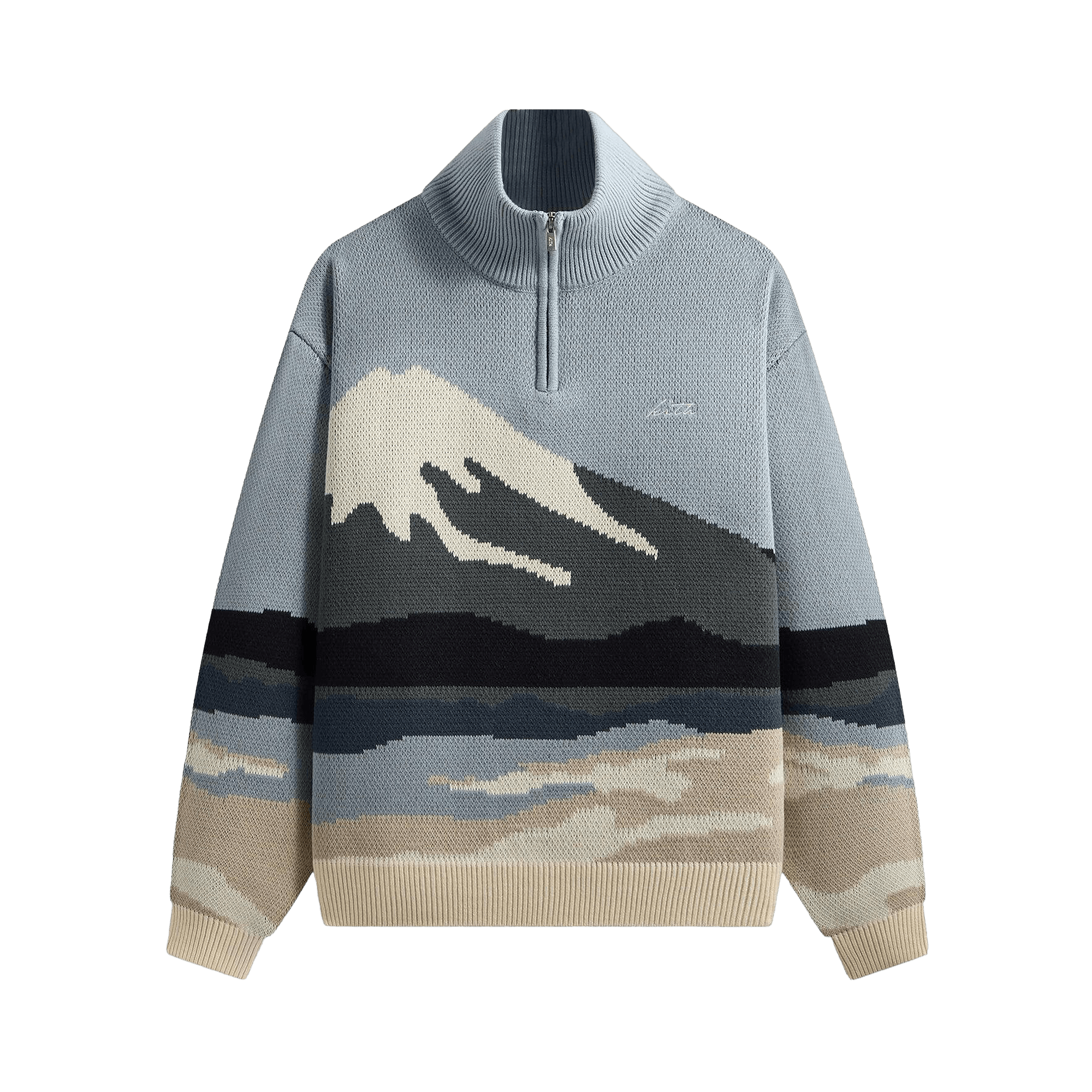 Kith Scenic Wyona Quarter Zip Sweater 'Kindred'