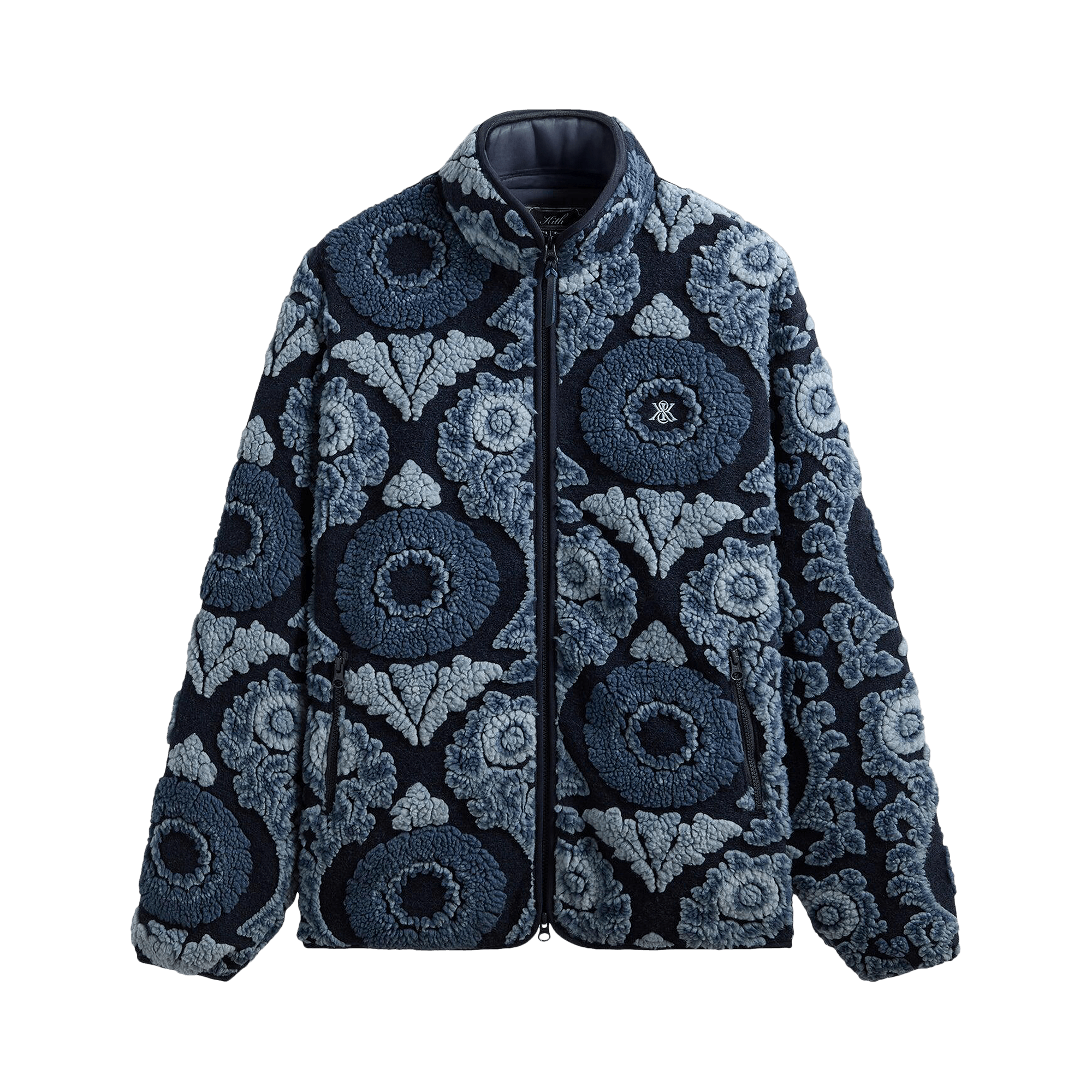 Kith Winter Vine Sherpa Harper Jacket 'Nocturnal'
