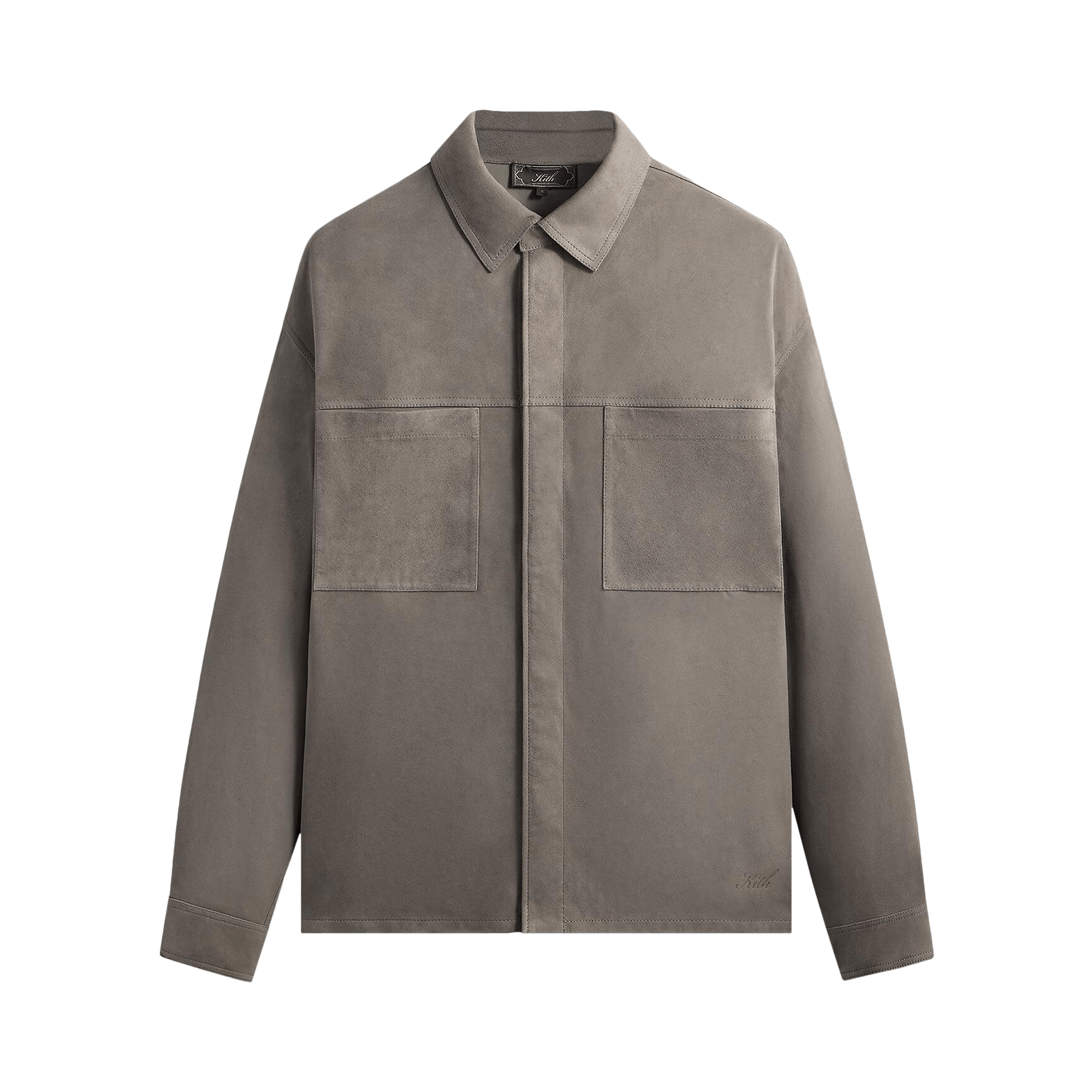 Kith Suede Ace Shirt 'Slight'
