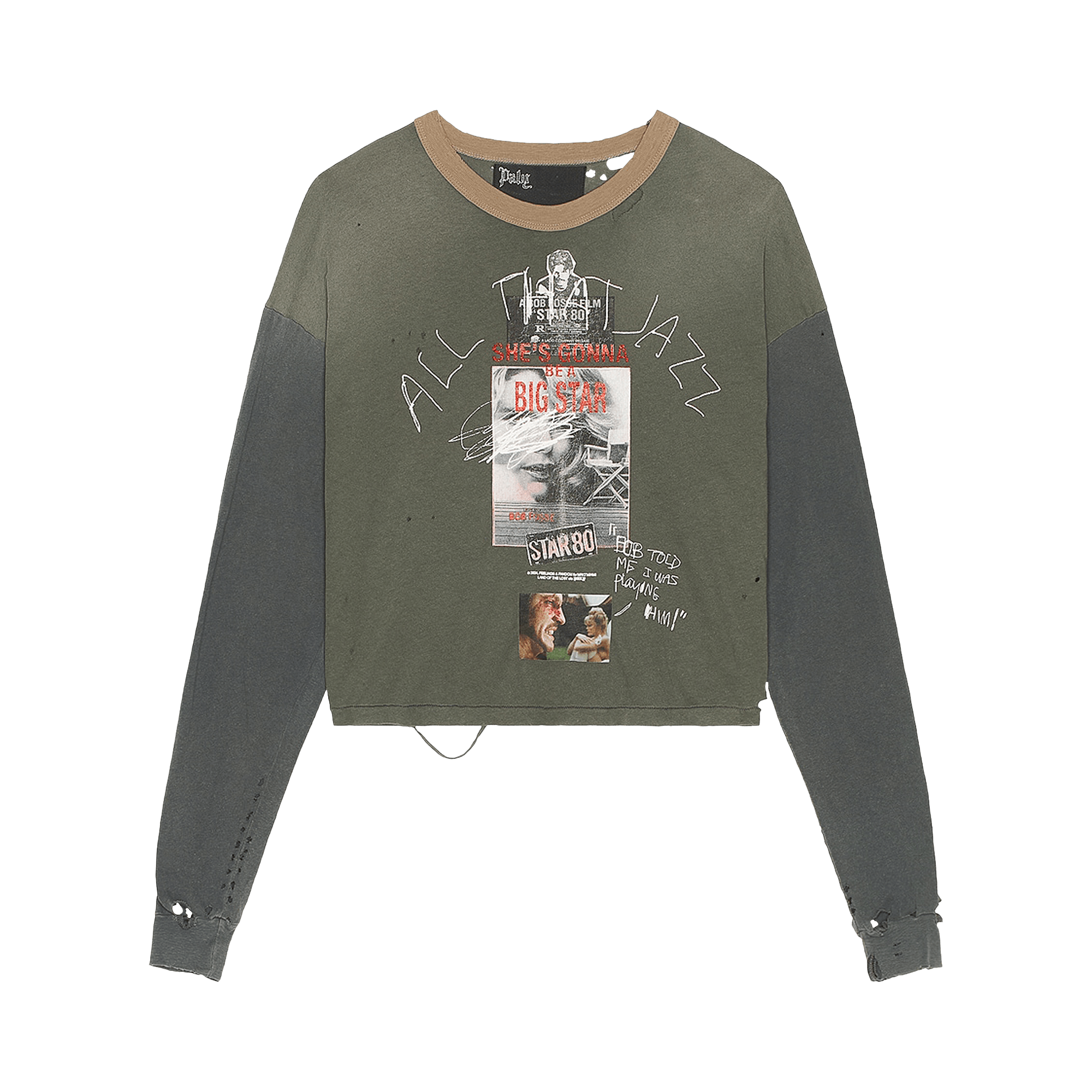 Buy Paly Hollywood Eternal Youth Oversized Dress Shirt 'Grey