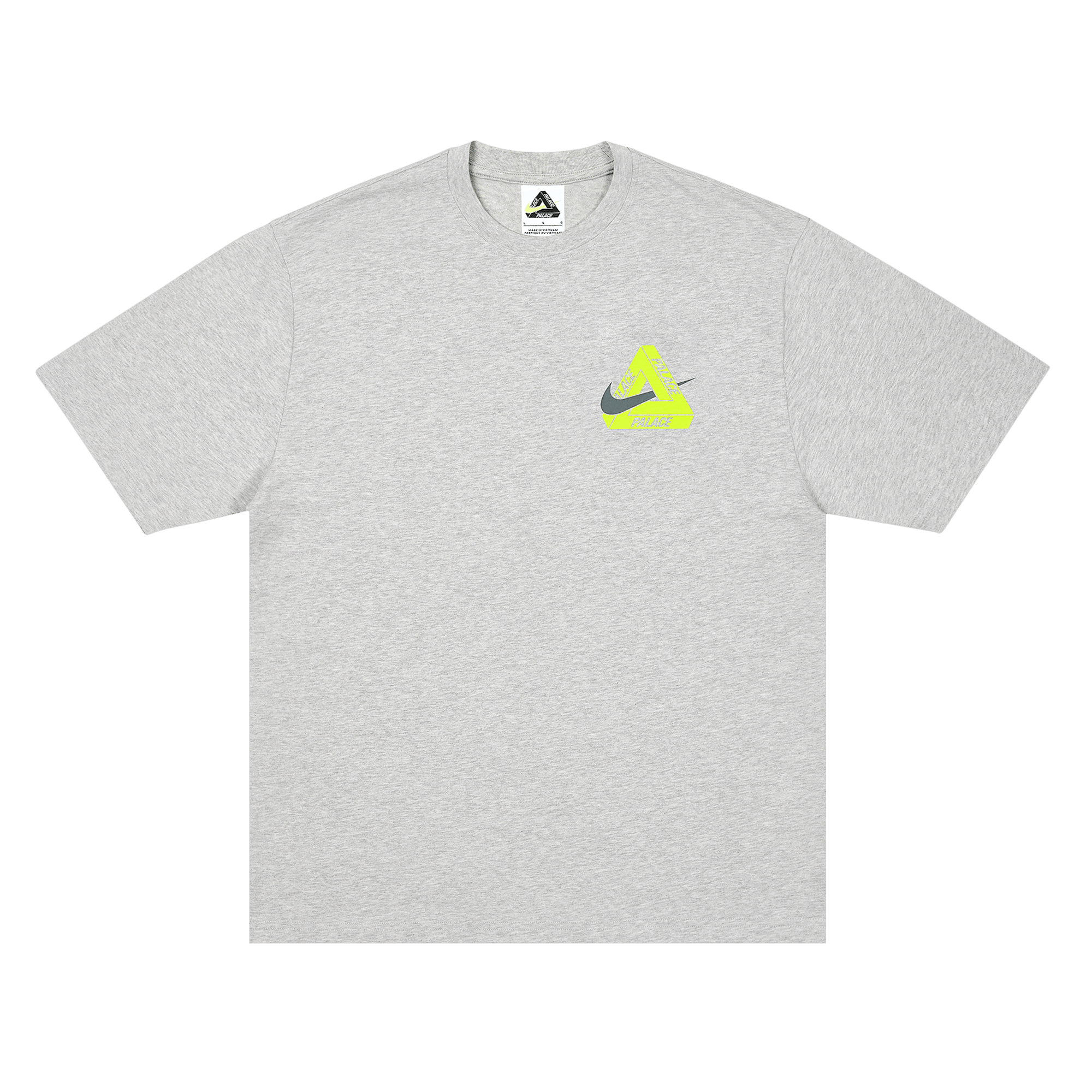 Palace x Nike Tri Swoosh T-Shirt 'Grey Marl'