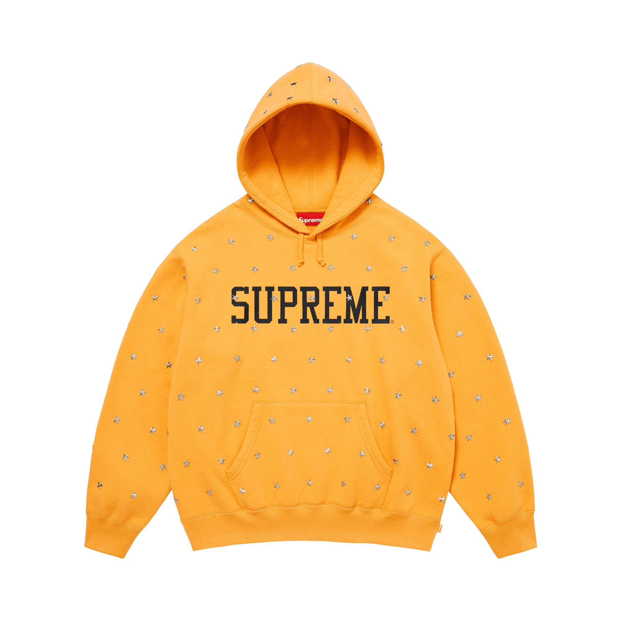 Supreme Stars Studded Hooded Sweatshirt 'Dusty Gold'