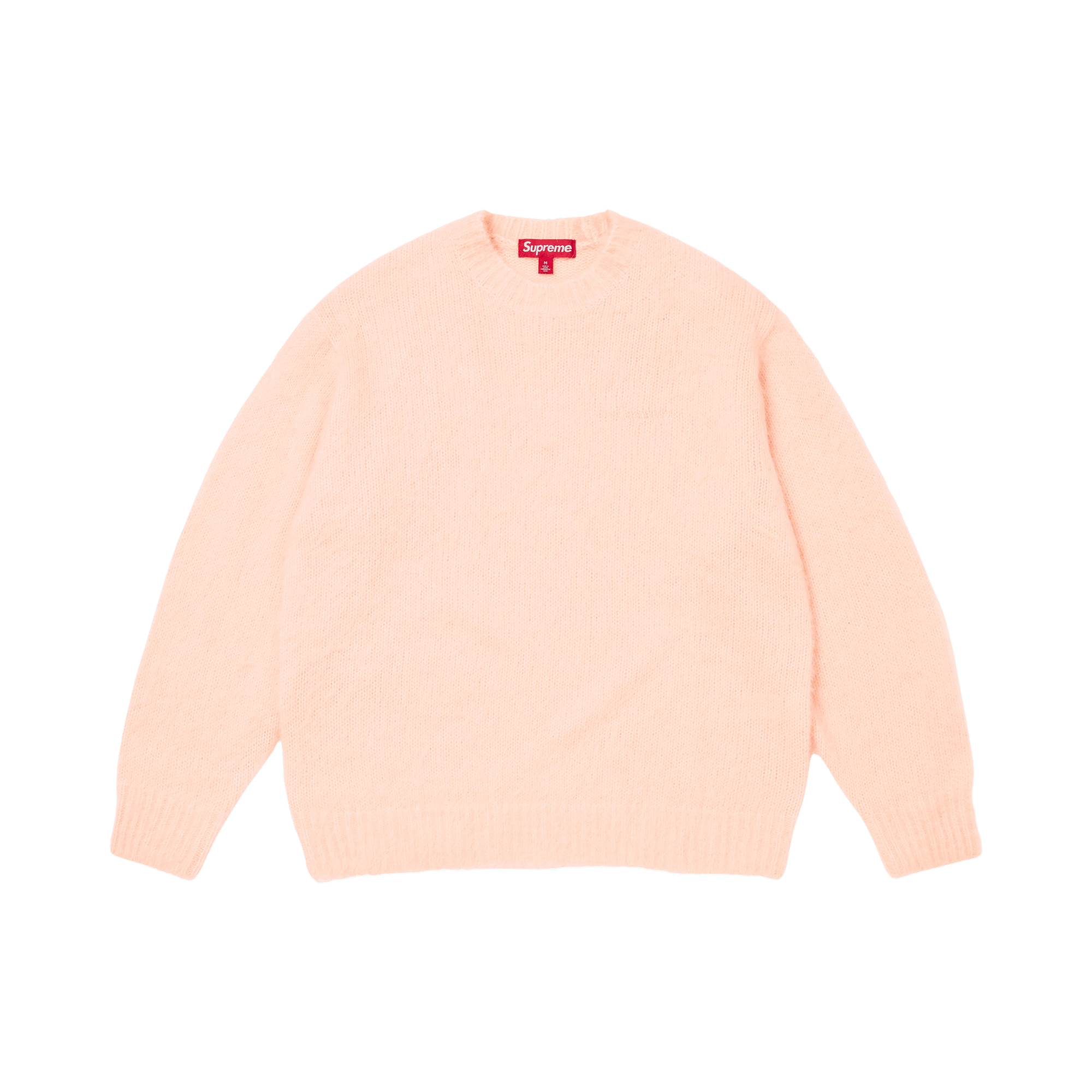 Supreme Brushed Mohair Sweater 'Light Pink'