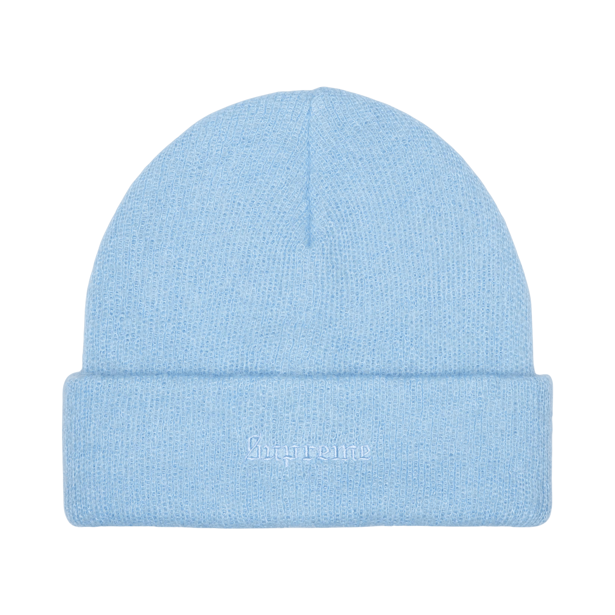 Supreme Mohair Beanie 'Blue'