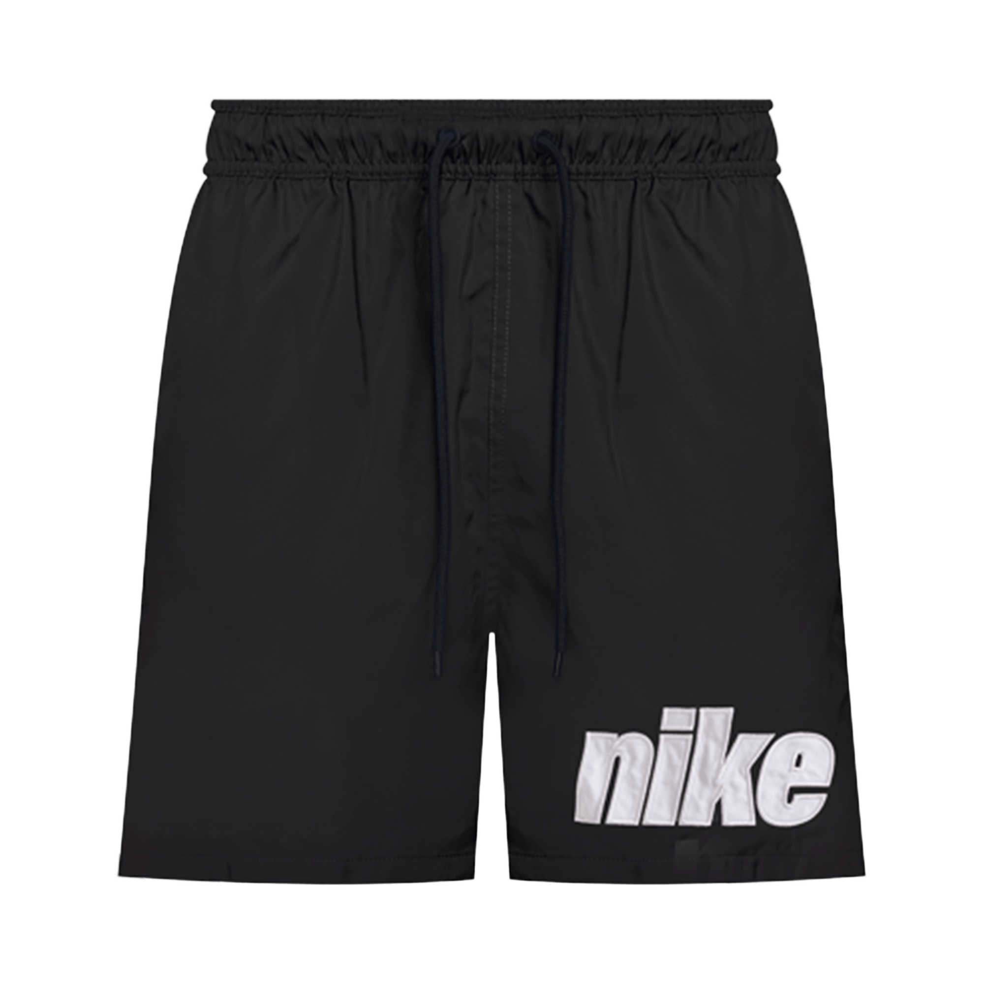 Nike Club Flow Shorts 'Black/White'