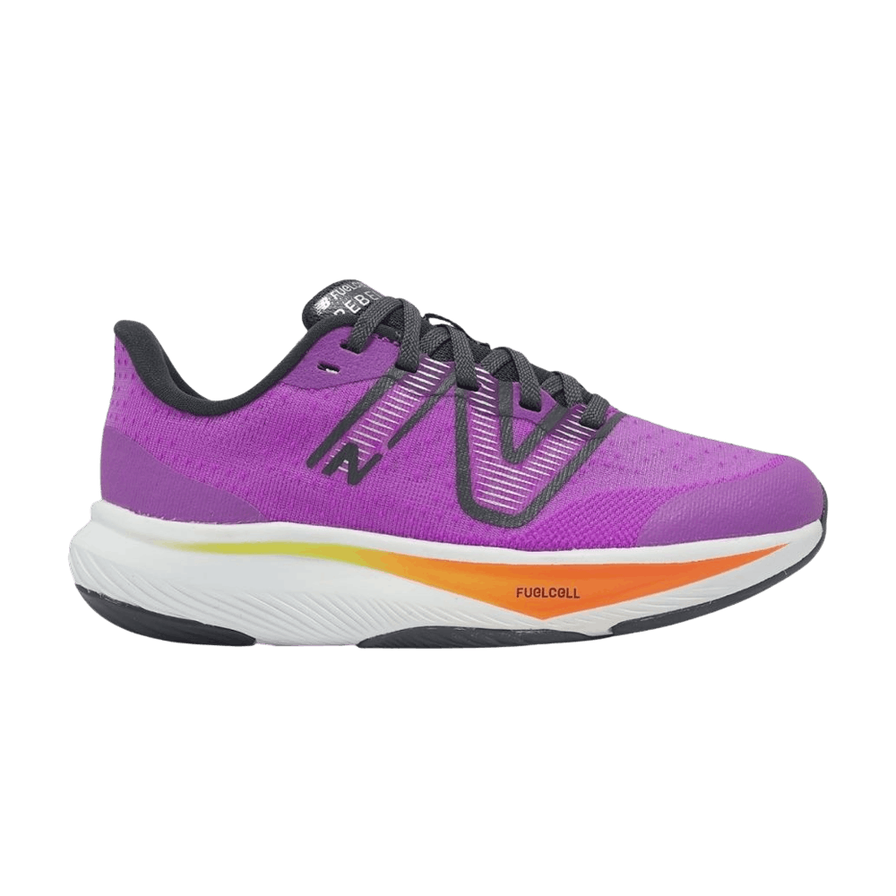 New Balance Fuelcell Rebel V3 Little Kid Wide 'Purple Black'
