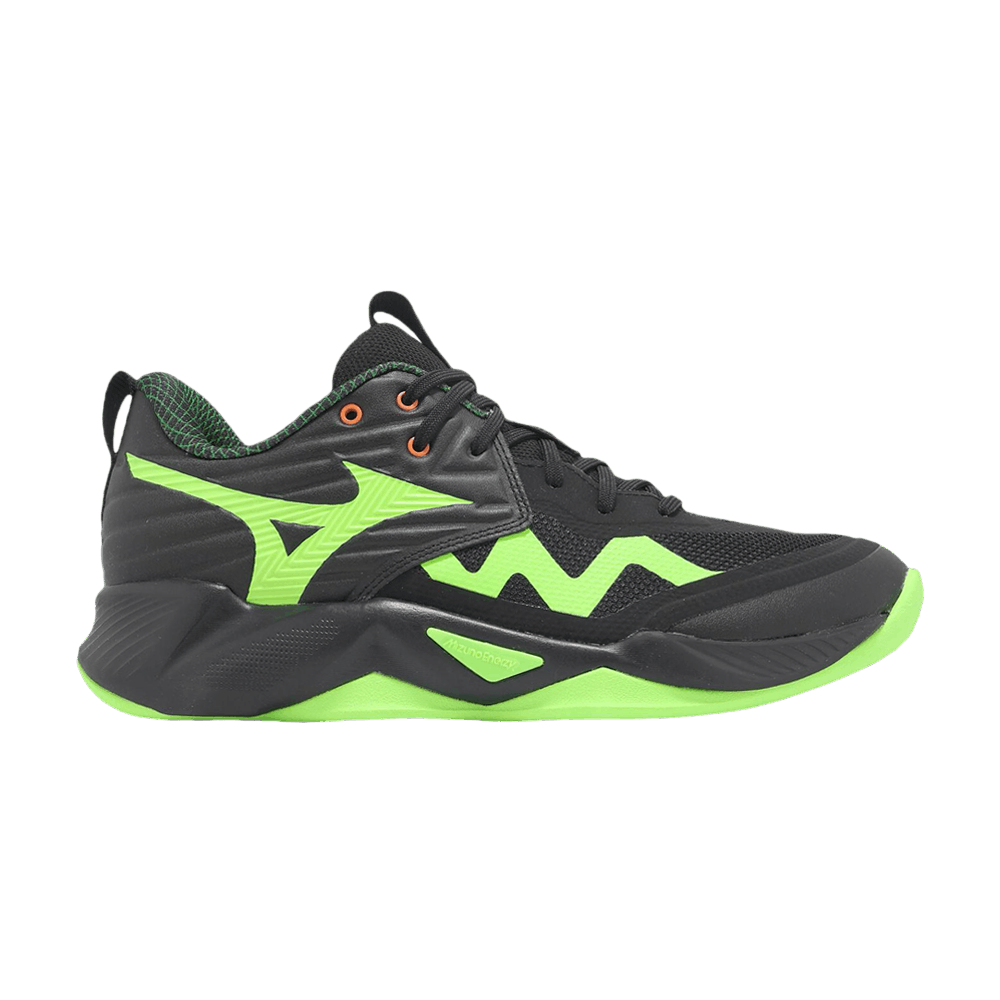 Mizuno Wave Momentum Pro 'Black Green'