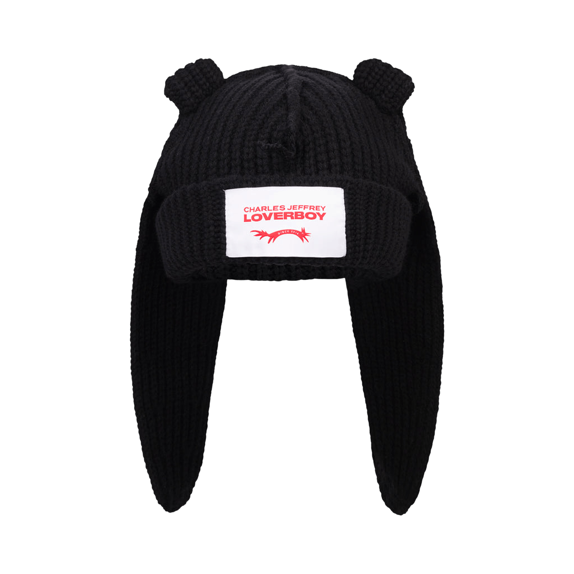 Buy Charles Jeffrey Loverboy Chunky Rabbit Beanie 'Purple
